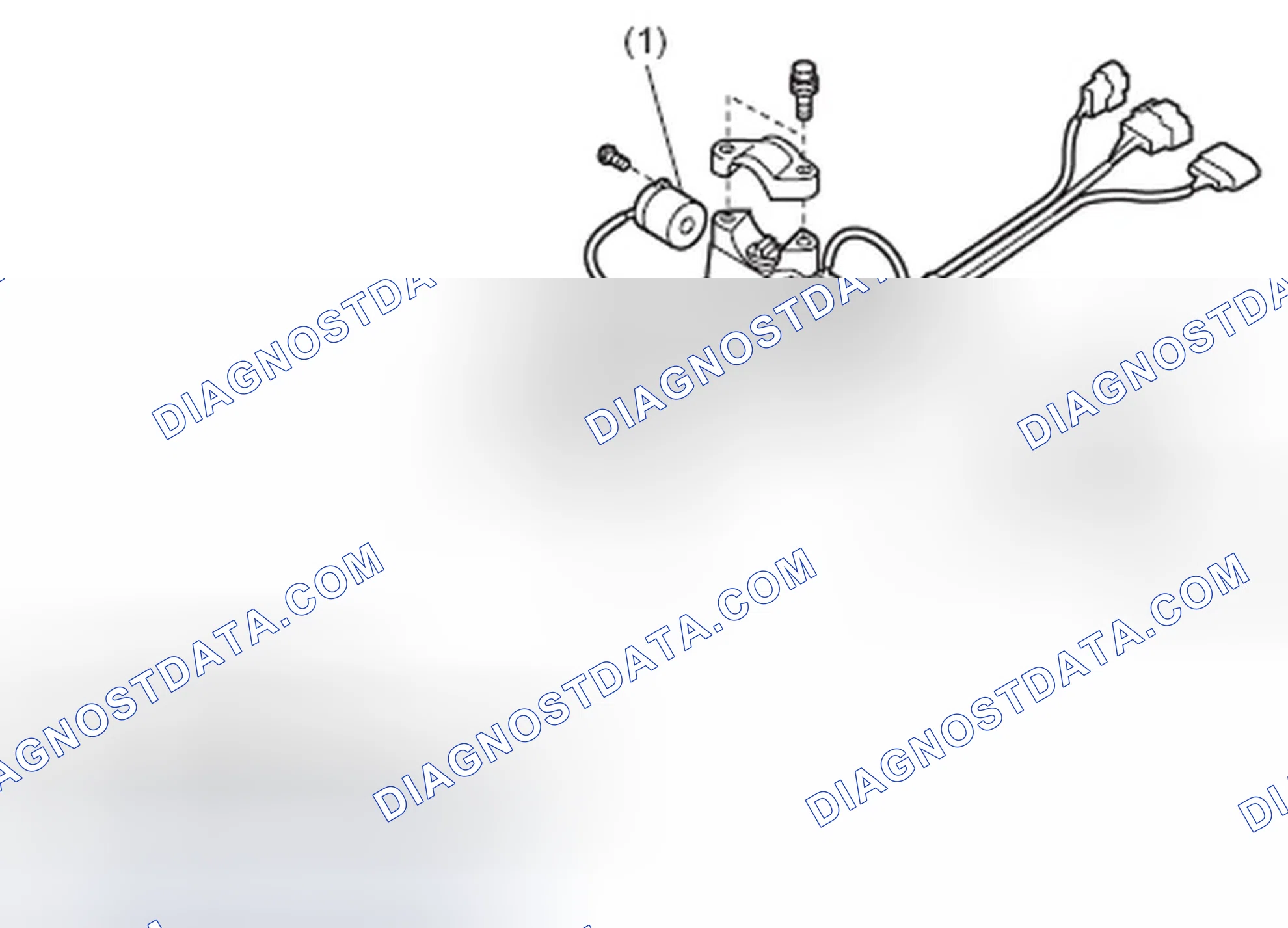 Scheme 52: Identifying Ignition Switch, Key Interlock Solenoid And Ignition Key Cylinder