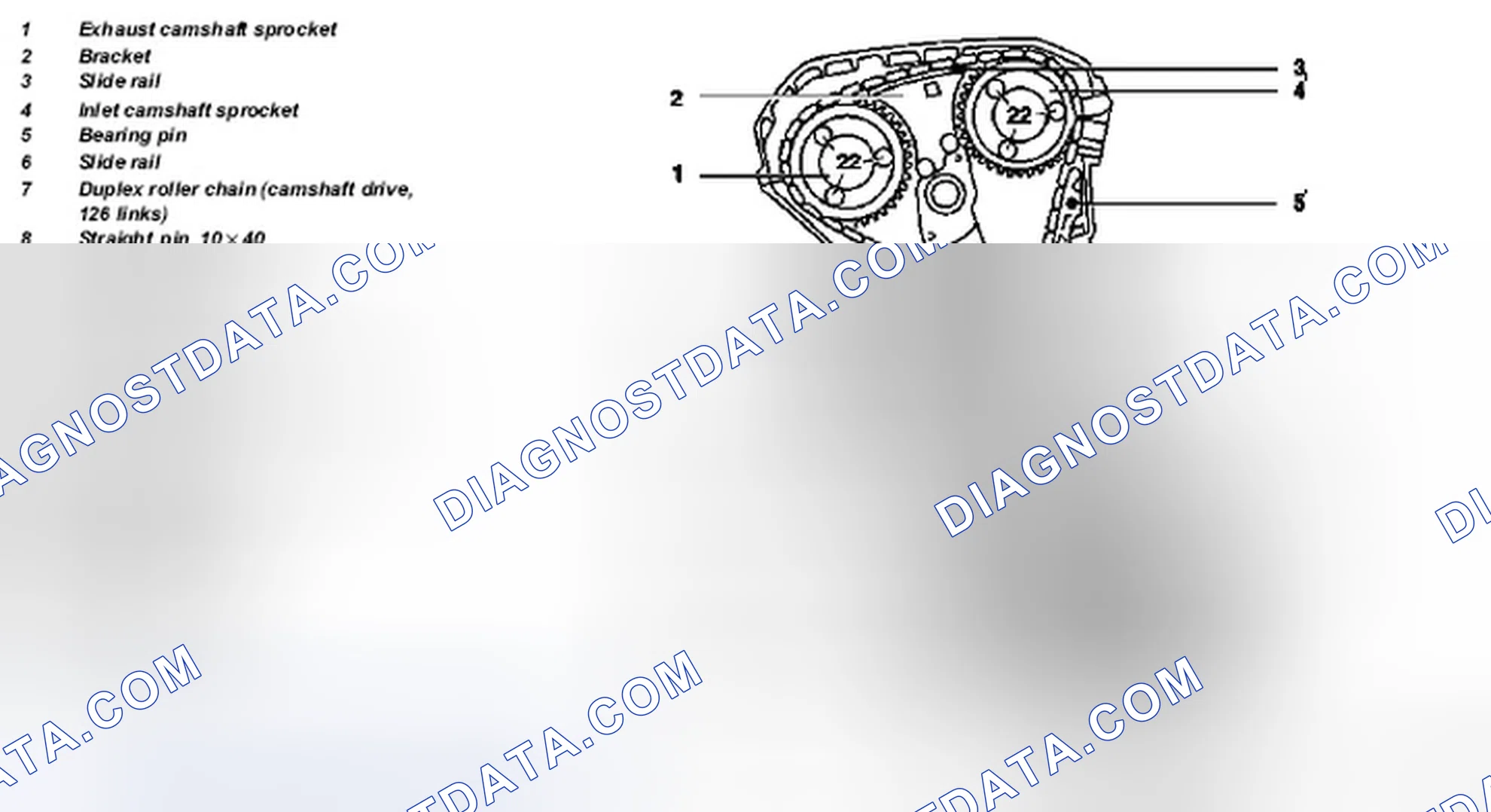 Scheme 5: Identifying Timing Chain Drive Components