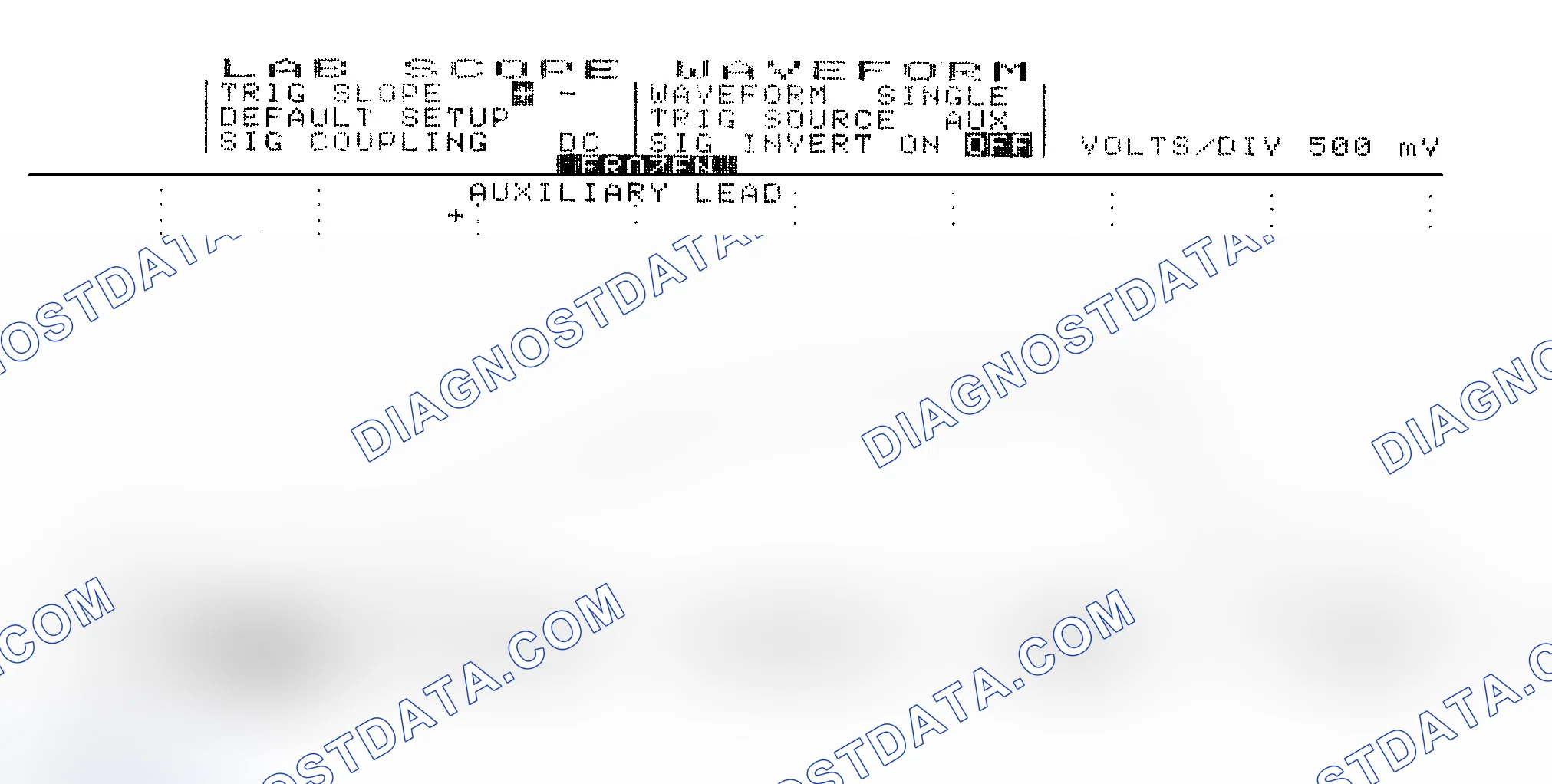 Scheme 14: Single Injector w/Excessive Current Flow - Current Pattern