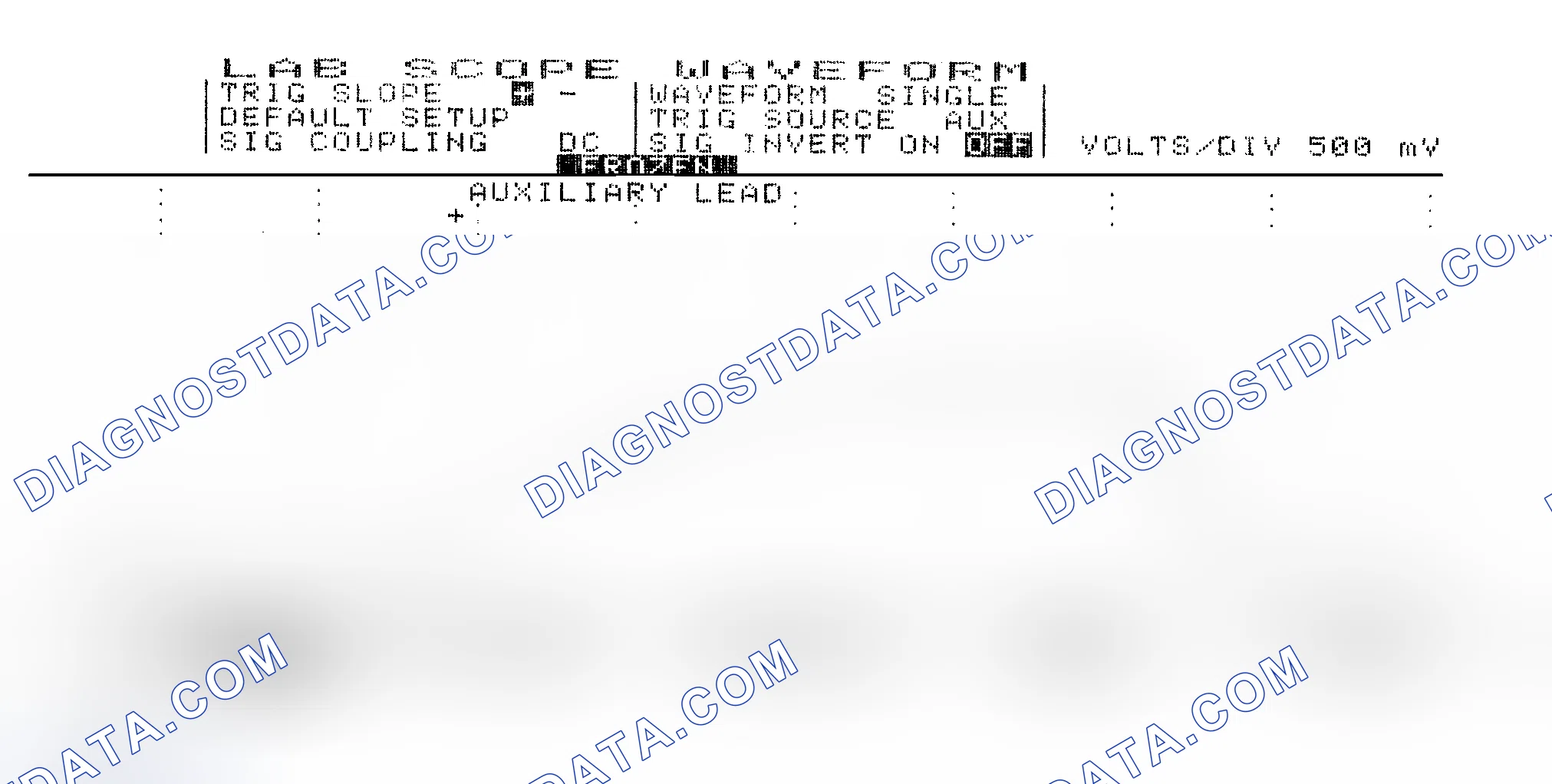 Scheme 14: Single Injector w/Excessive Current Flow - Current Pattern