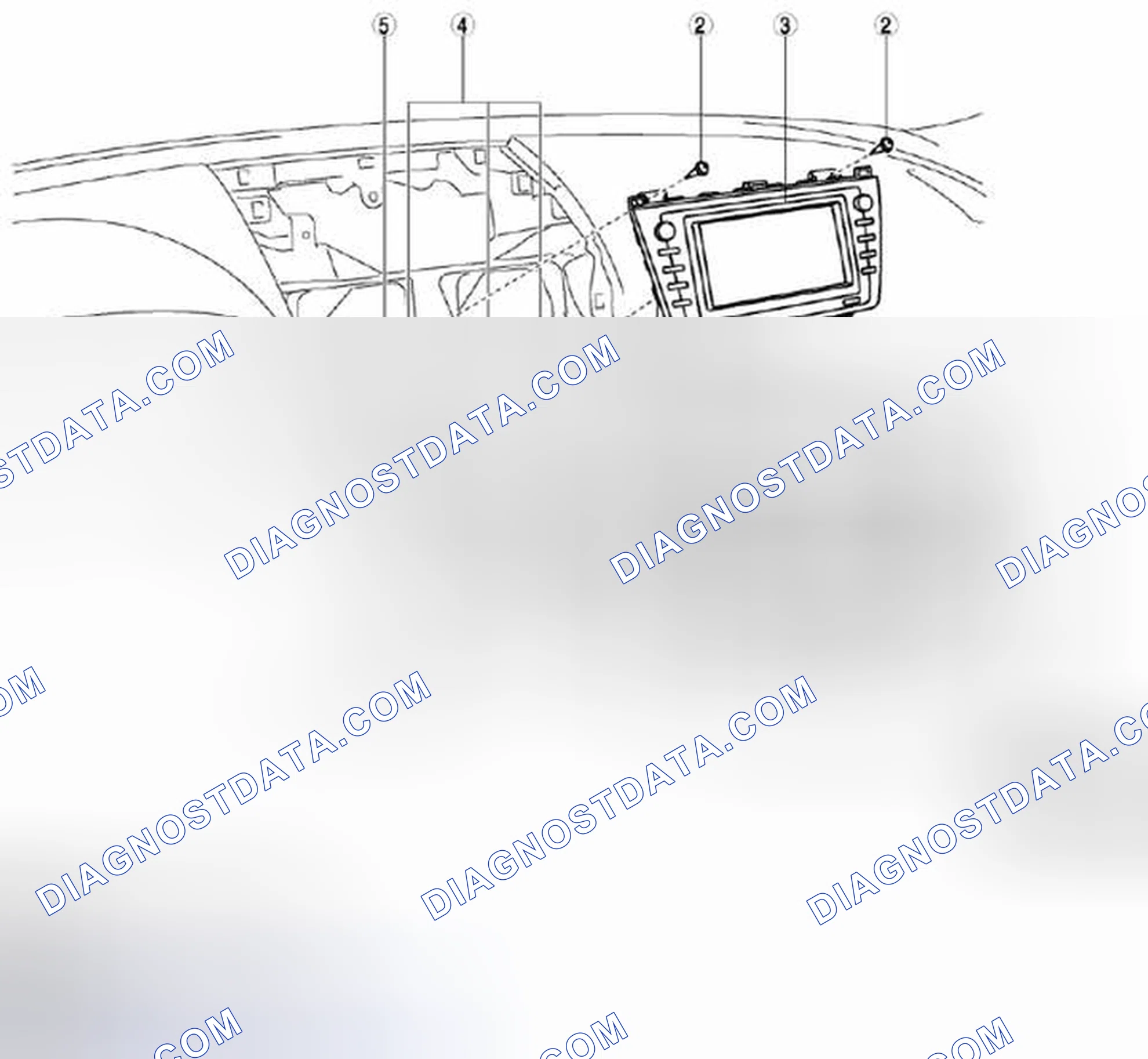 Scheme 66: CAR-NAVIGATION UNIT REMOVAL/INSTALLATION