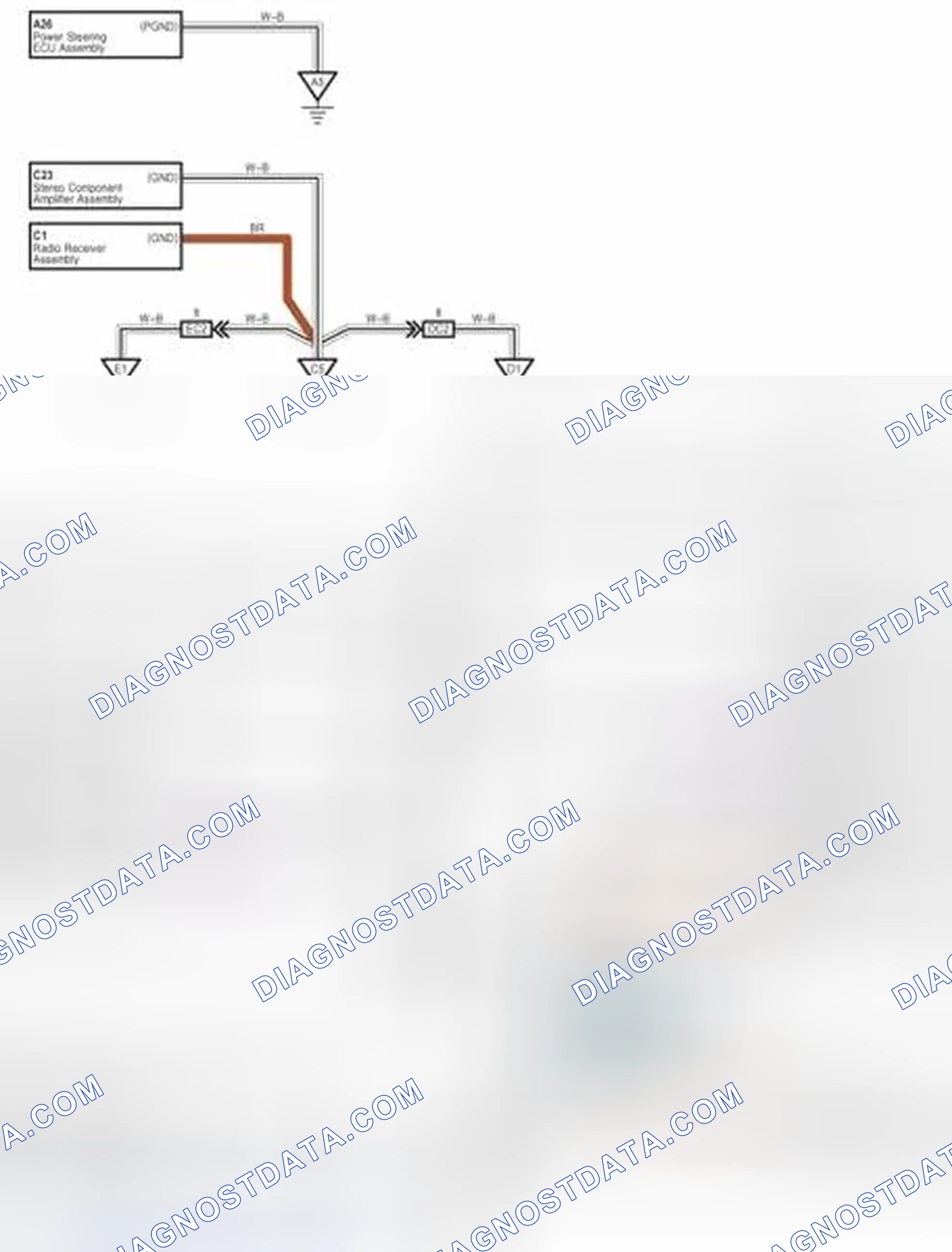 Scheme 259: Ground Point - Wiring Diagram (4 Of 6)