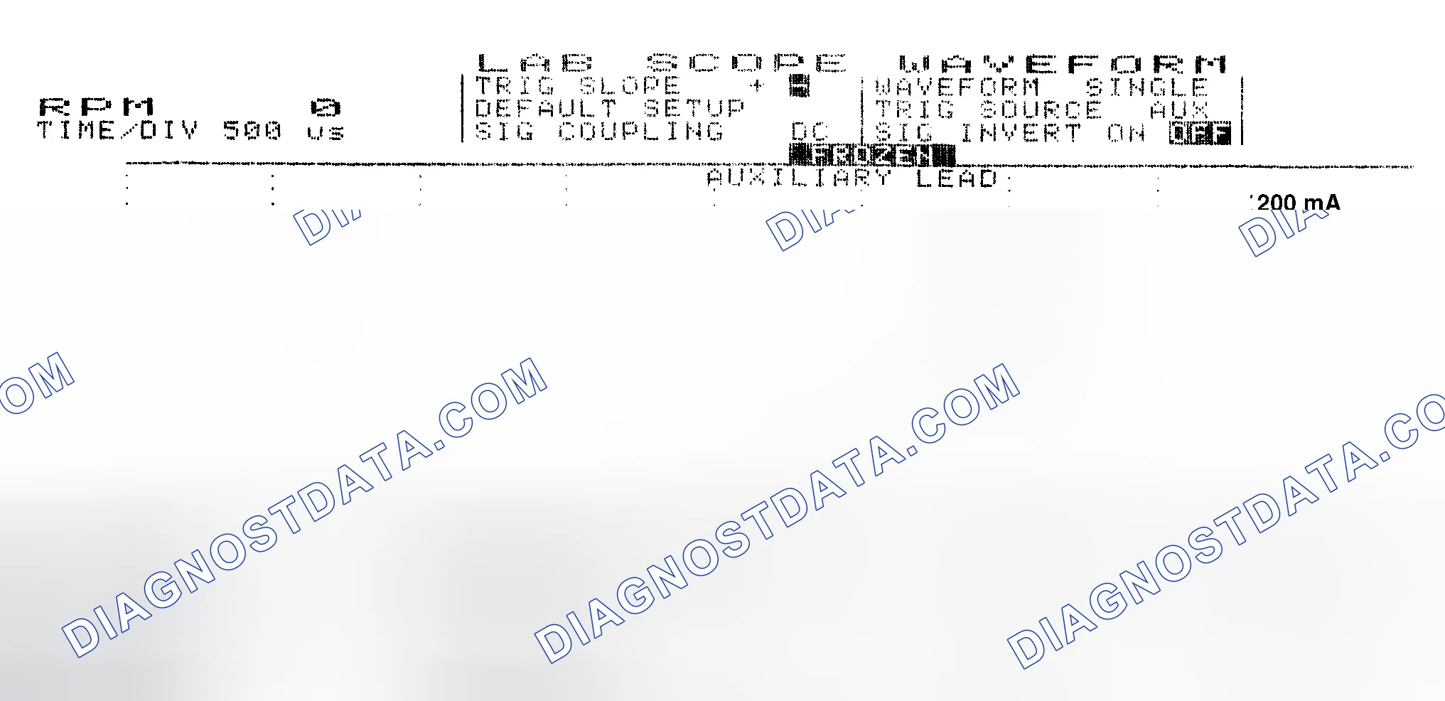 Scheme 17: Single Injector w/Normal Current Flow - Current Pattern