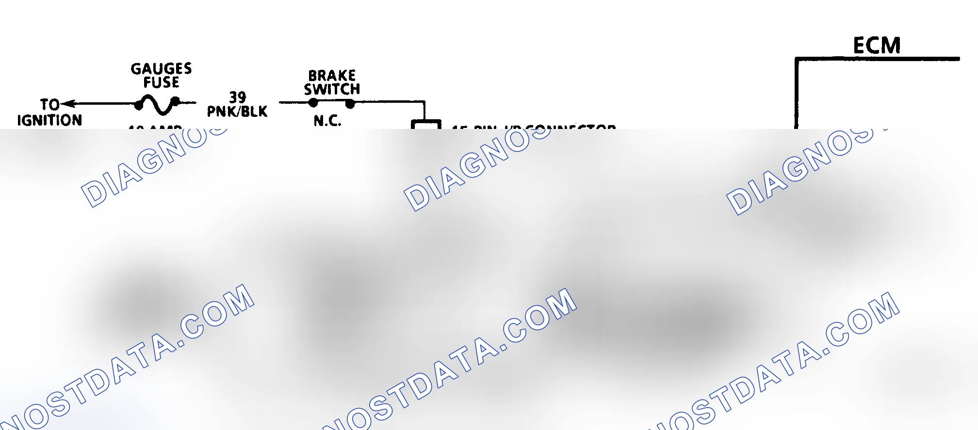 Scheme 204: CHART C-8A, TORQUE CONVERTER CLUTCH ELECTRICAL DIAGNOSIS - 2.5L TBI A & N BODIES