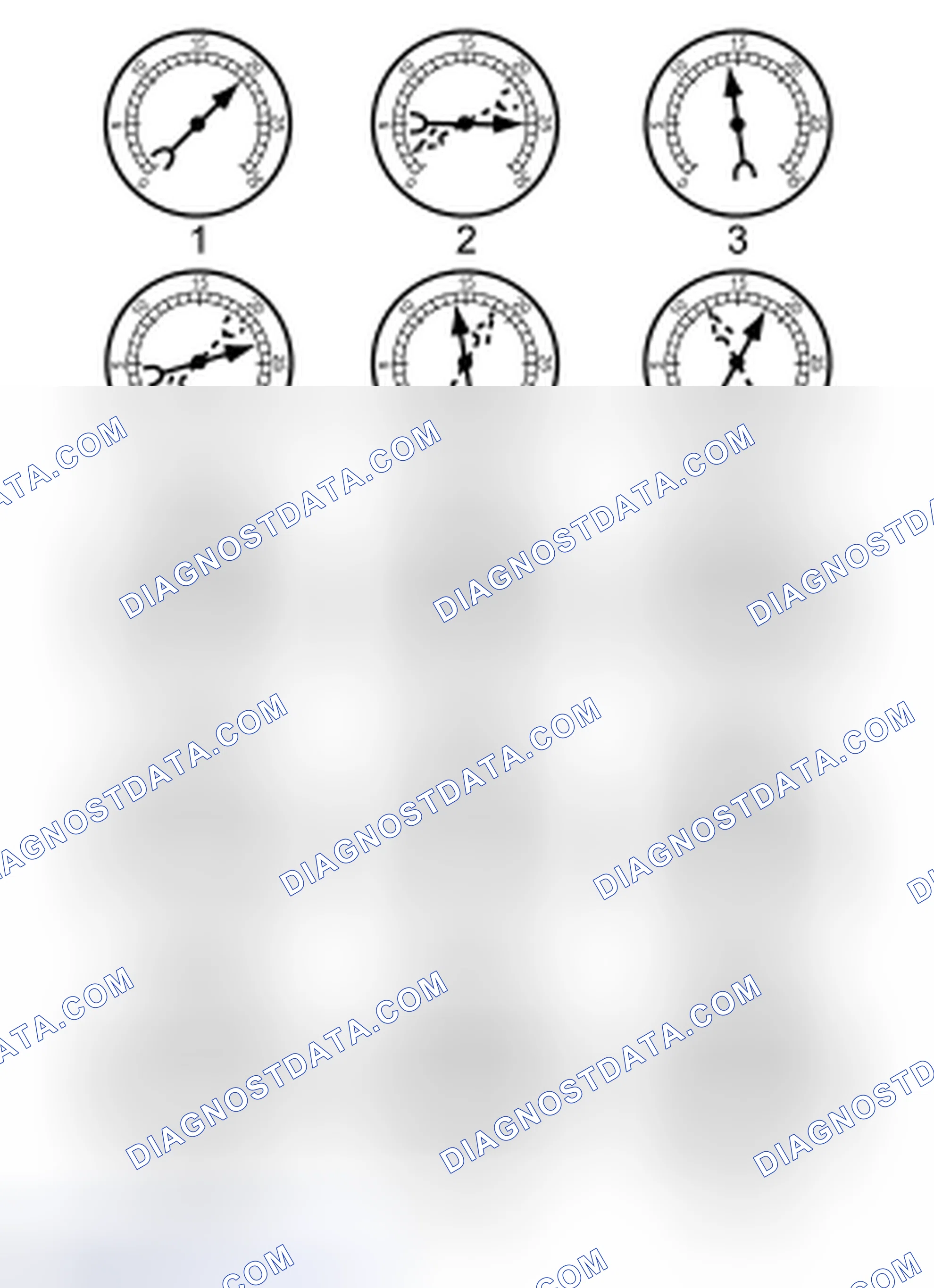 Scheme 89: Intake Manifold Vacuum Test - Interpreting Vacuum Gauge Readings
