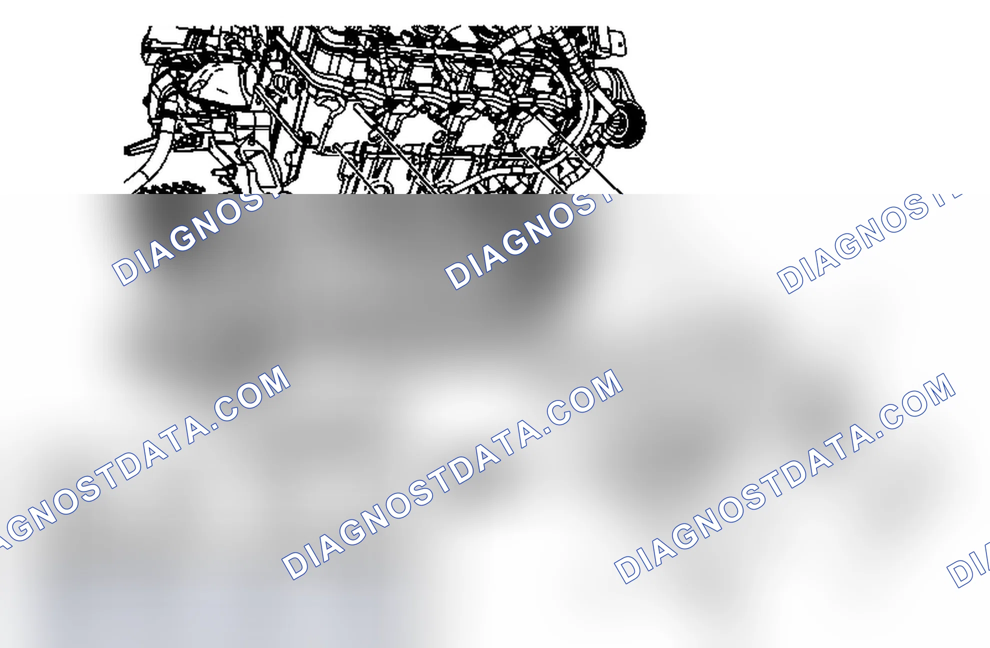 Scheme 2: Exhaust Manifold Replacement - Right Side (Diesel)