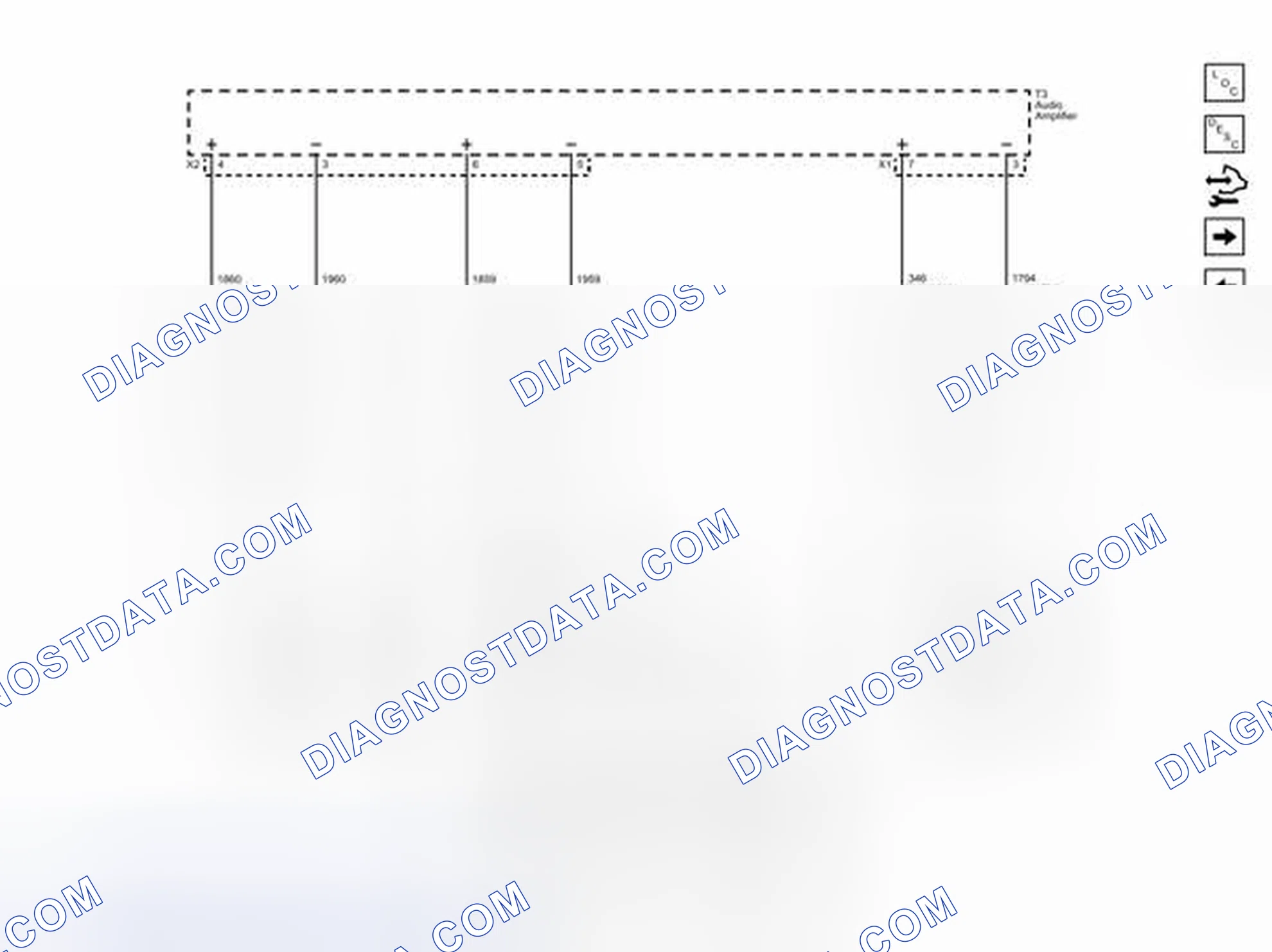 Scheme 8: Speakers - Except Door and A-Pillar (UQA or UQS)