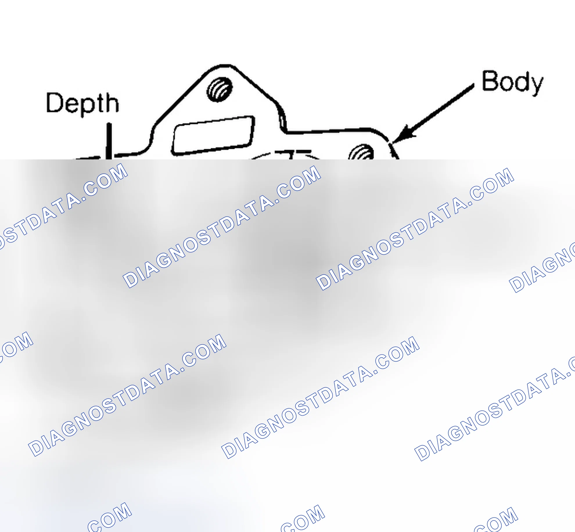 Scheme 35: Measuring Oil Pump Gear Cavity