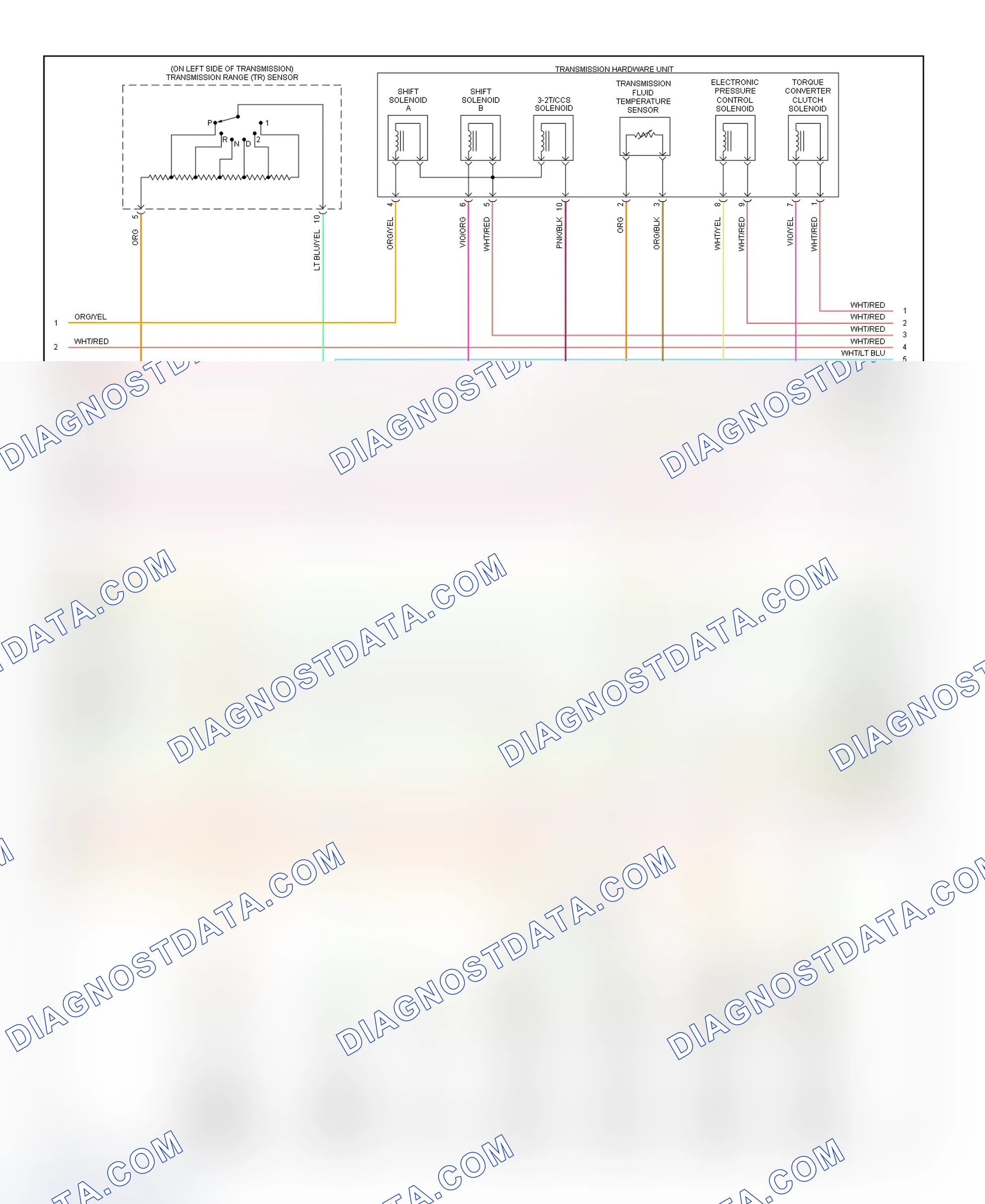 Scheme 56: PCM Wiring Diagram (Escape - 3.0L - 3 Of 4)