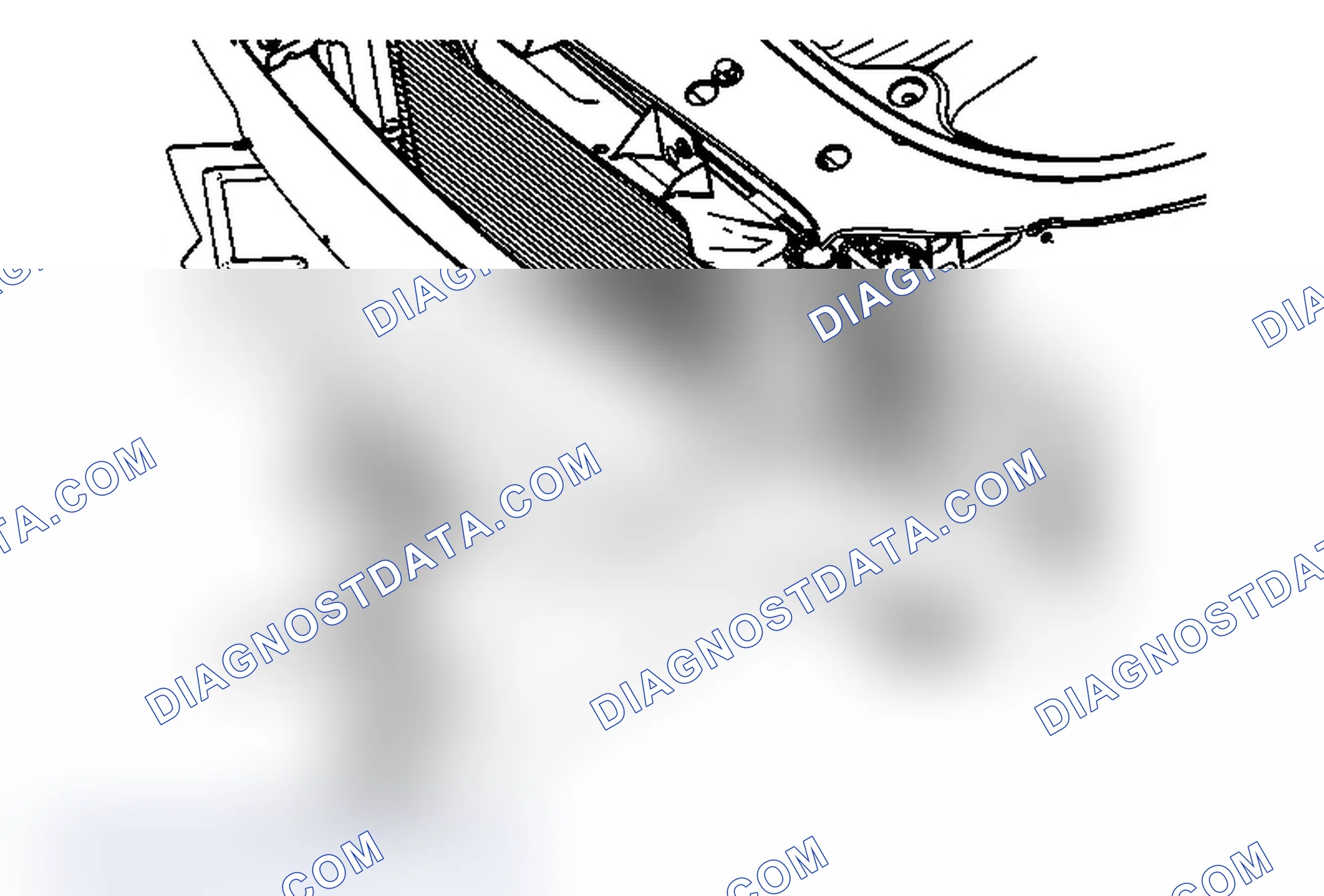 Scheme 29: Radiator Air Side Baffle and Deflector Replacement (Left)