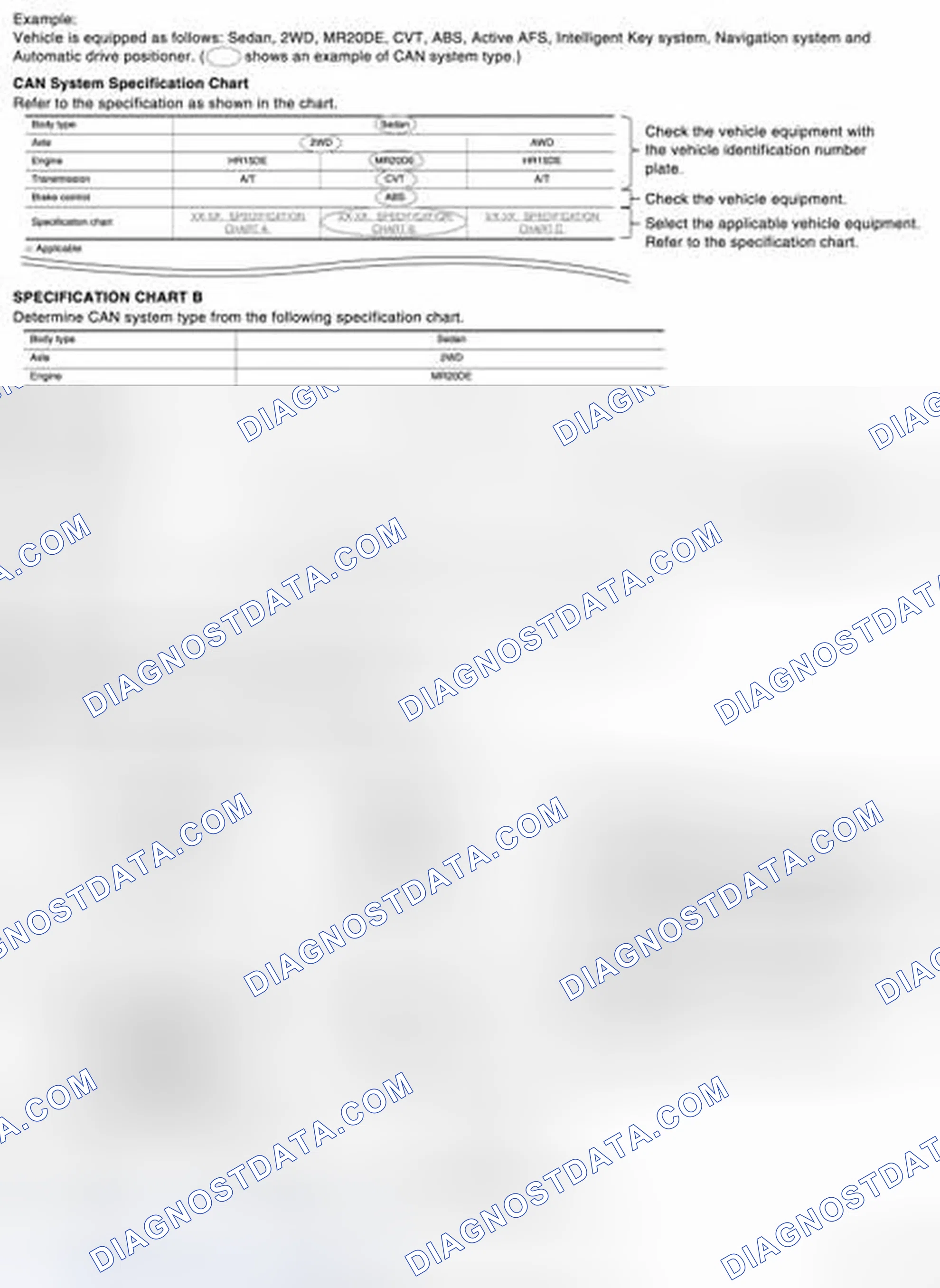 Scheme 2: CAN System Type Specification Chart (Style B)