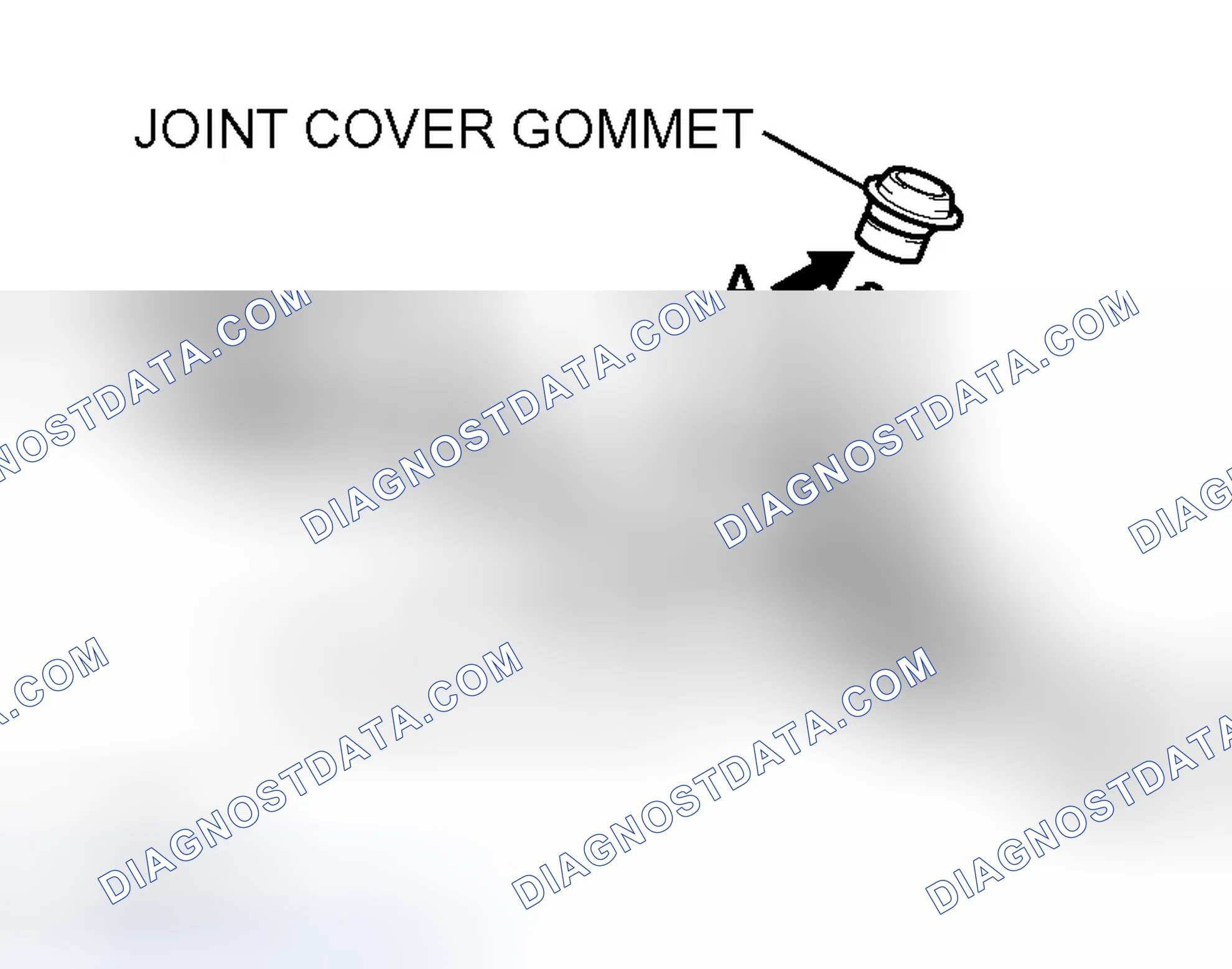 Scheme 43: >> A << JOINT COVER GROMMET INSTALLATION
