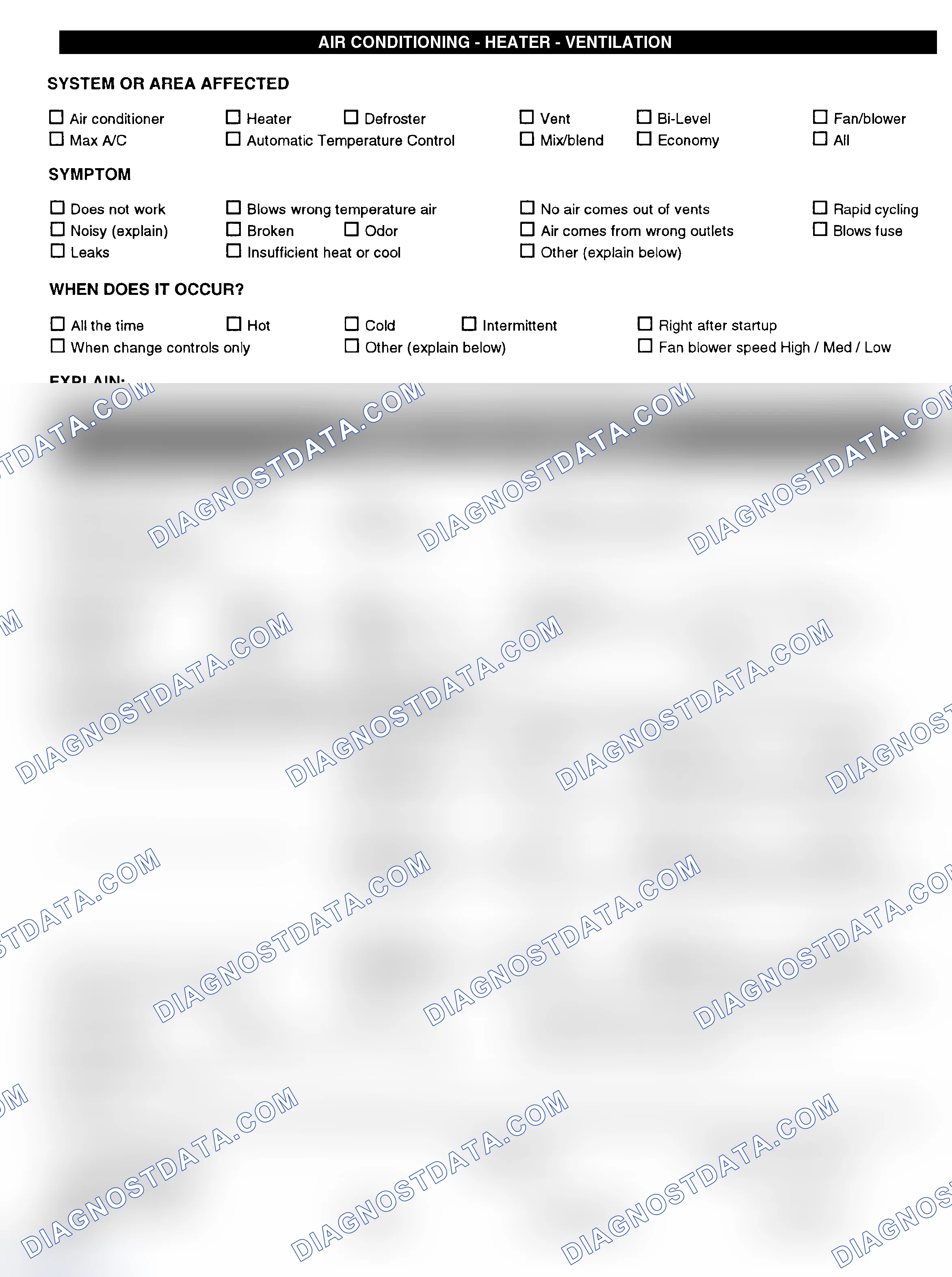 Scheme 4: Symptom Check List - Page 3