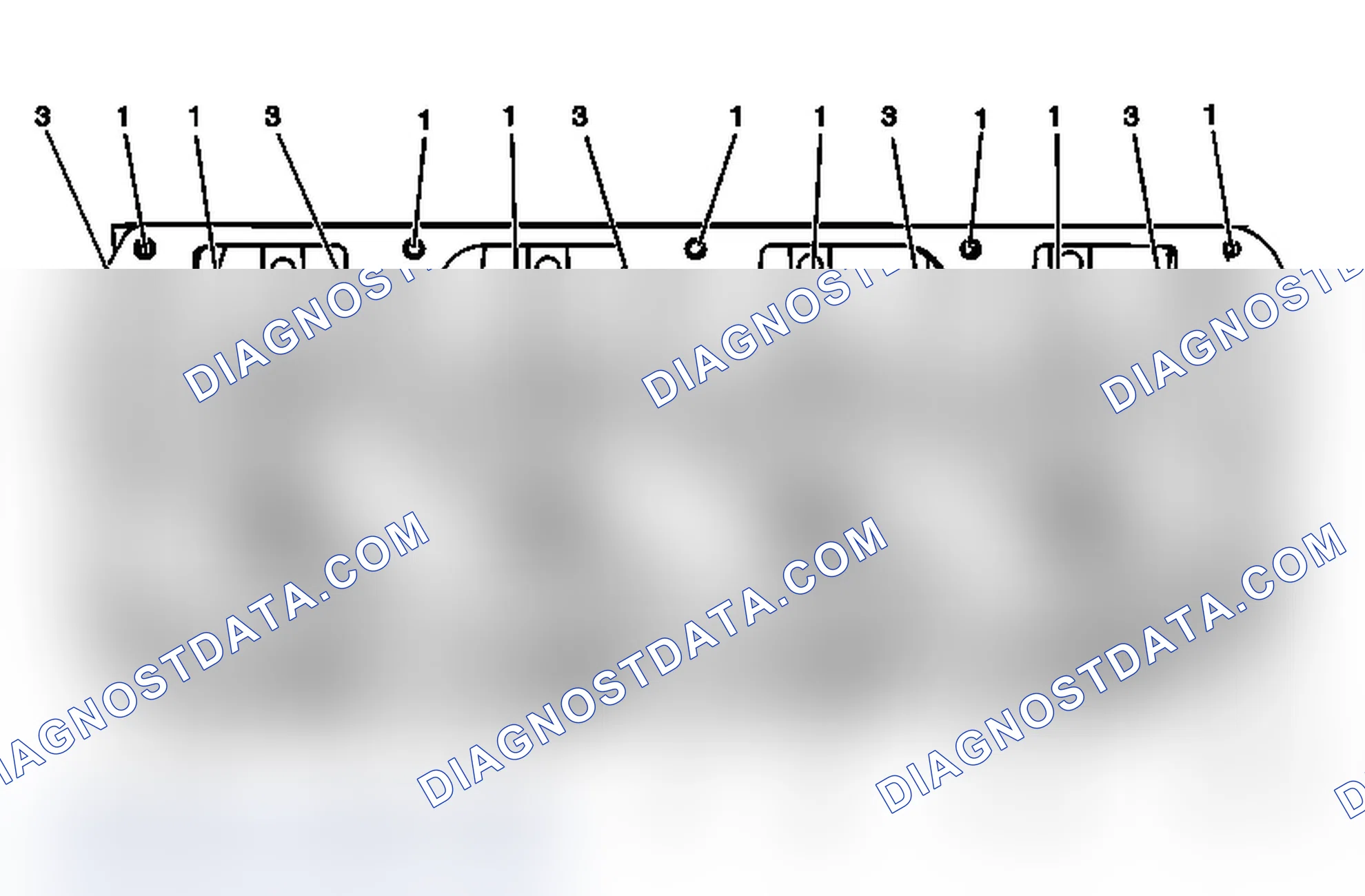 Scheme 111: Cylinder Head - Top View
