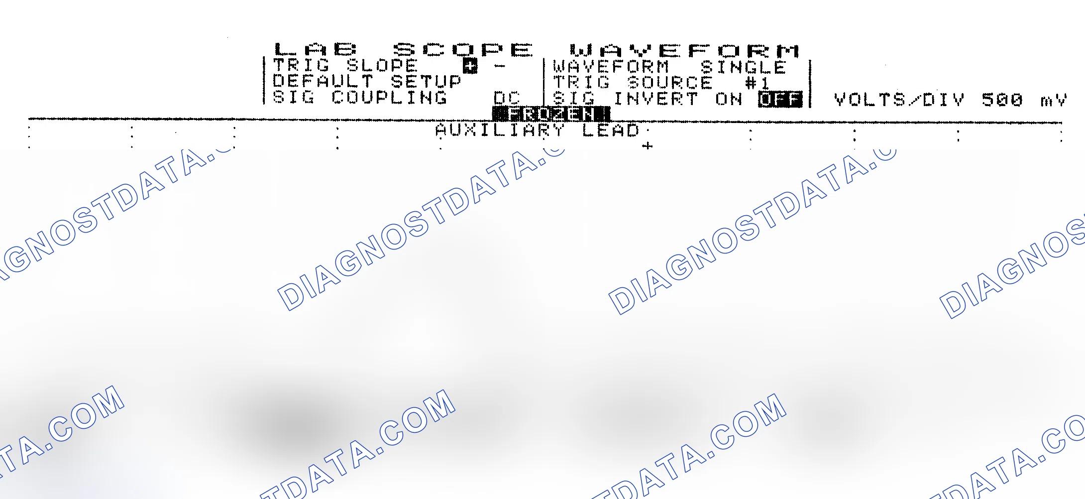 Scheme 10: Single Injector w/Excessive Current Flow - Current Pattern