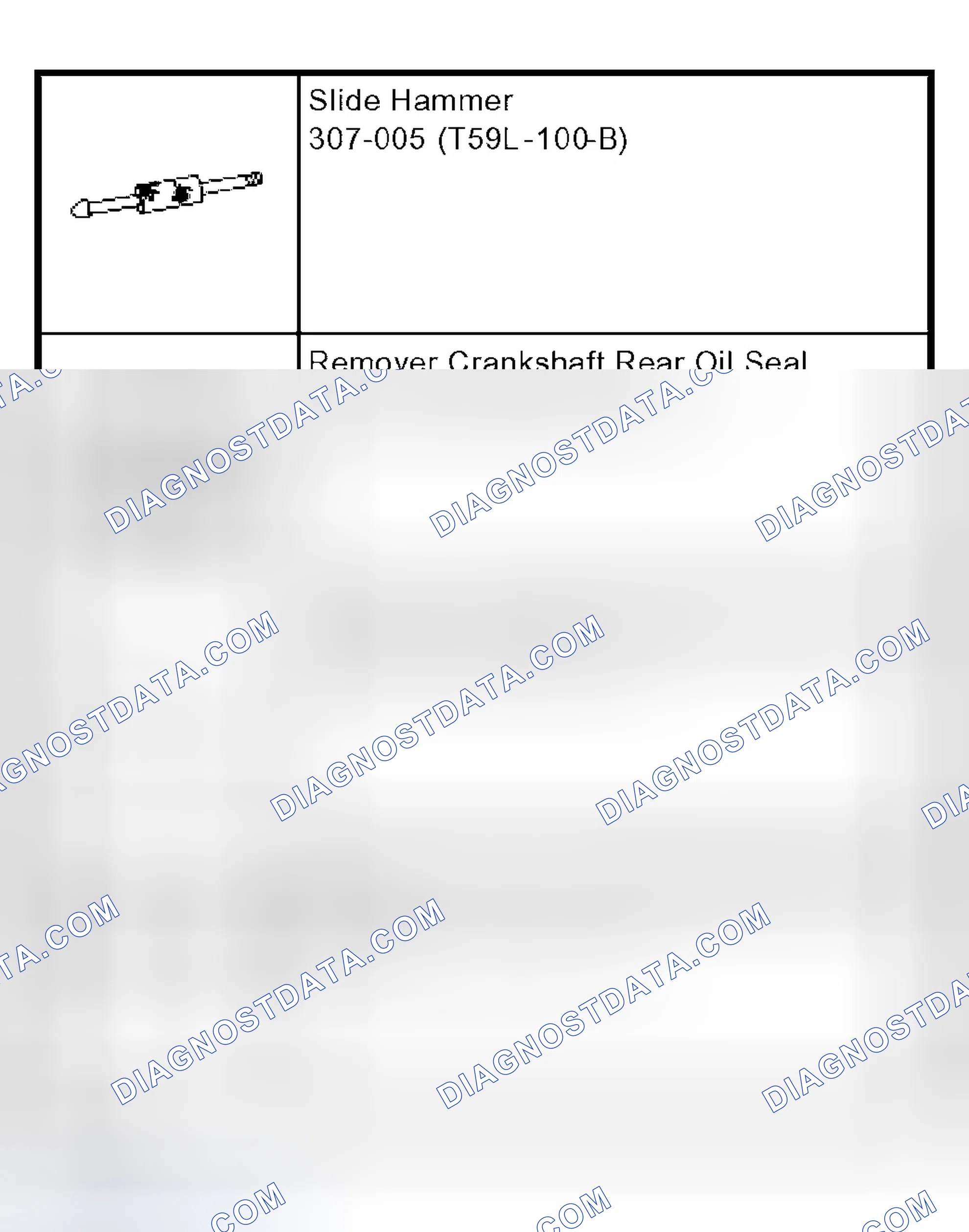 Scheme 377: Special Tool(s)