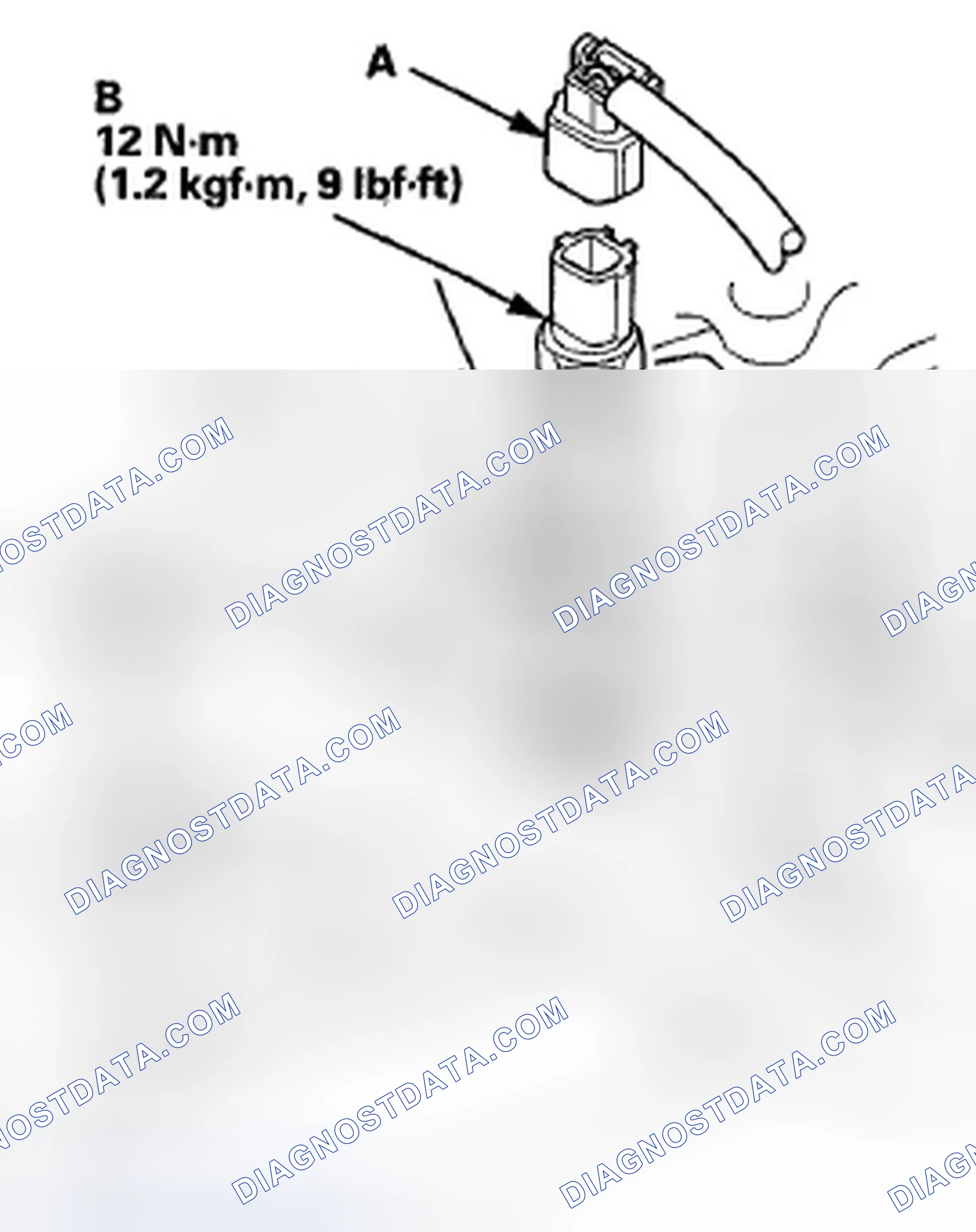 Scheme 433: ECT Sensor 1 Replacement