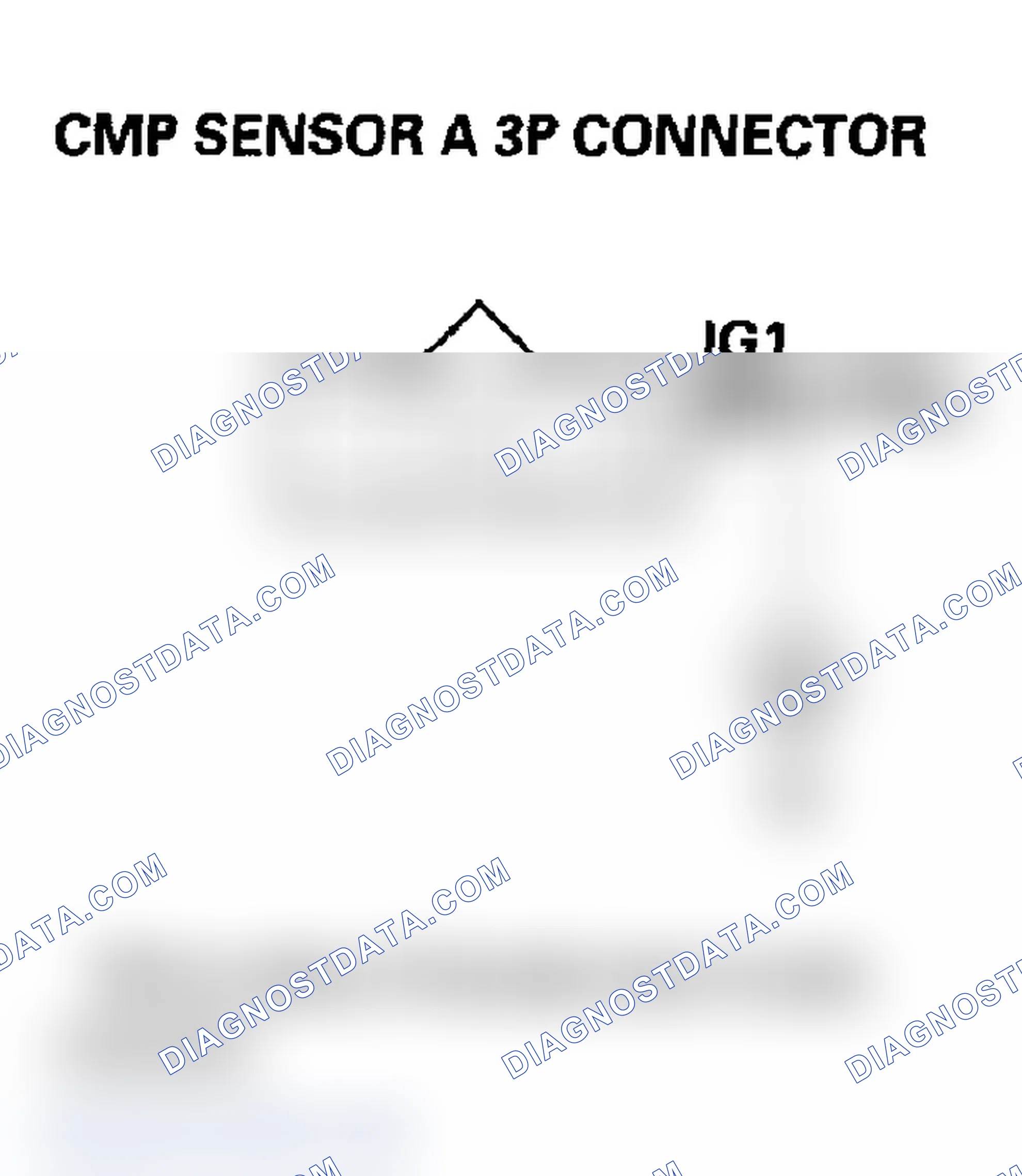 Scheme 323: DTC P0340: CMP Sensor A No Signal (2005-2006 models)