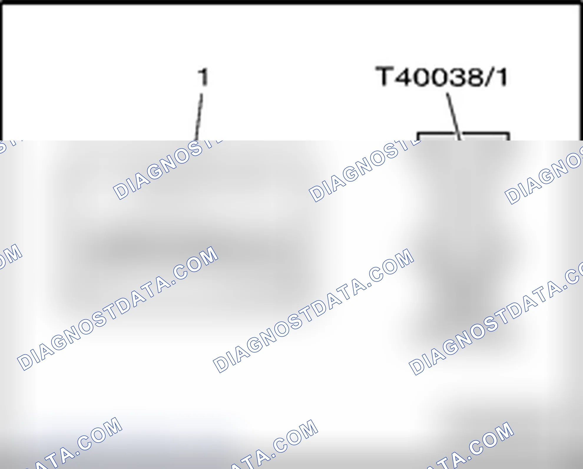 Scheme 71: Adjusting using door adjustment template T40038/1