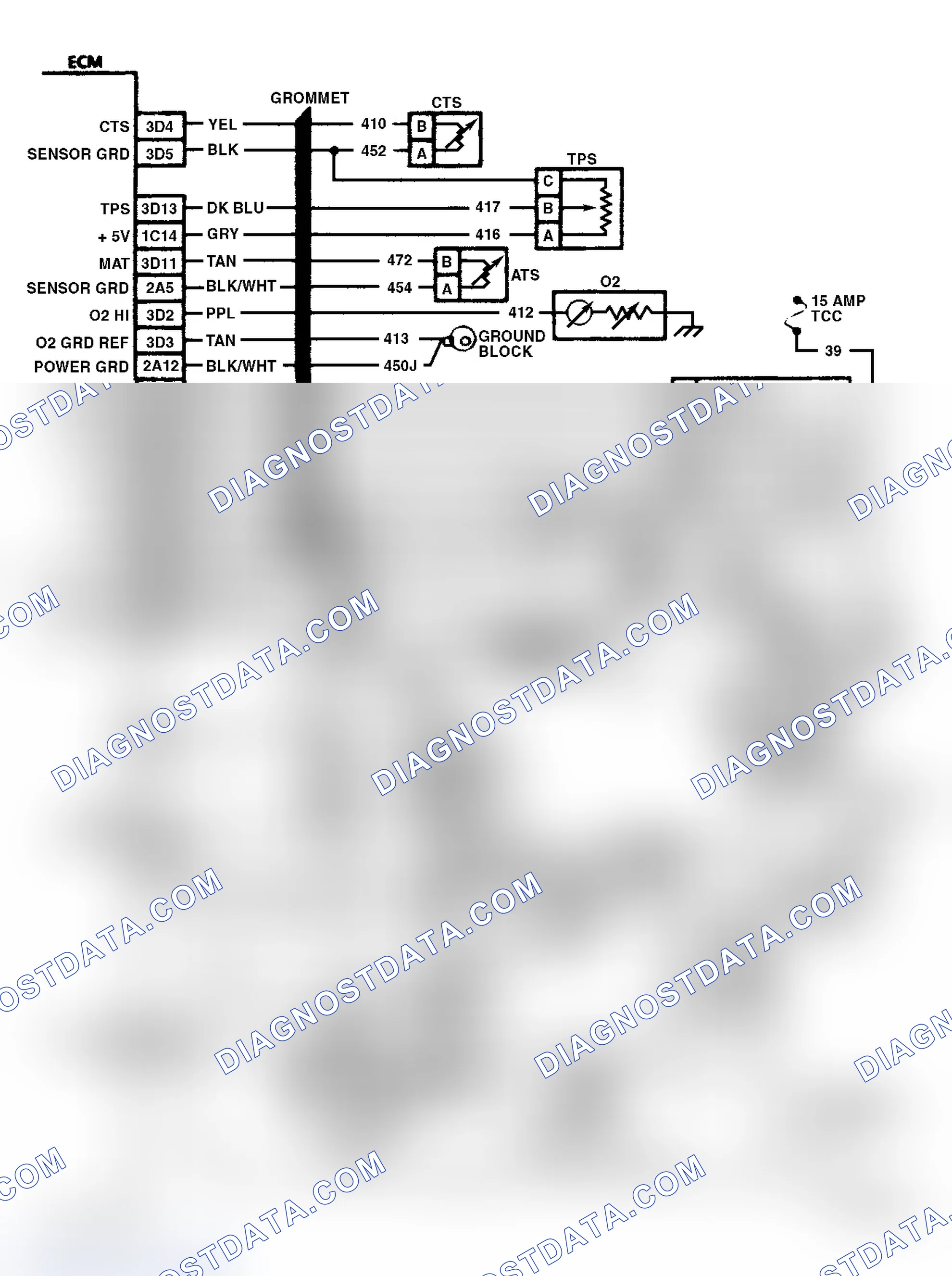Scheme 167: ECM Circuit Schematic A (Part 2 of 3)