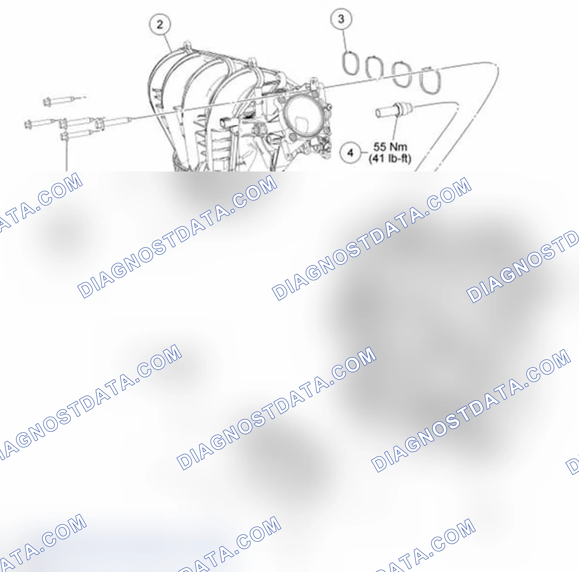 Scheme 1034: Intake Manifold (View 2 of 2)