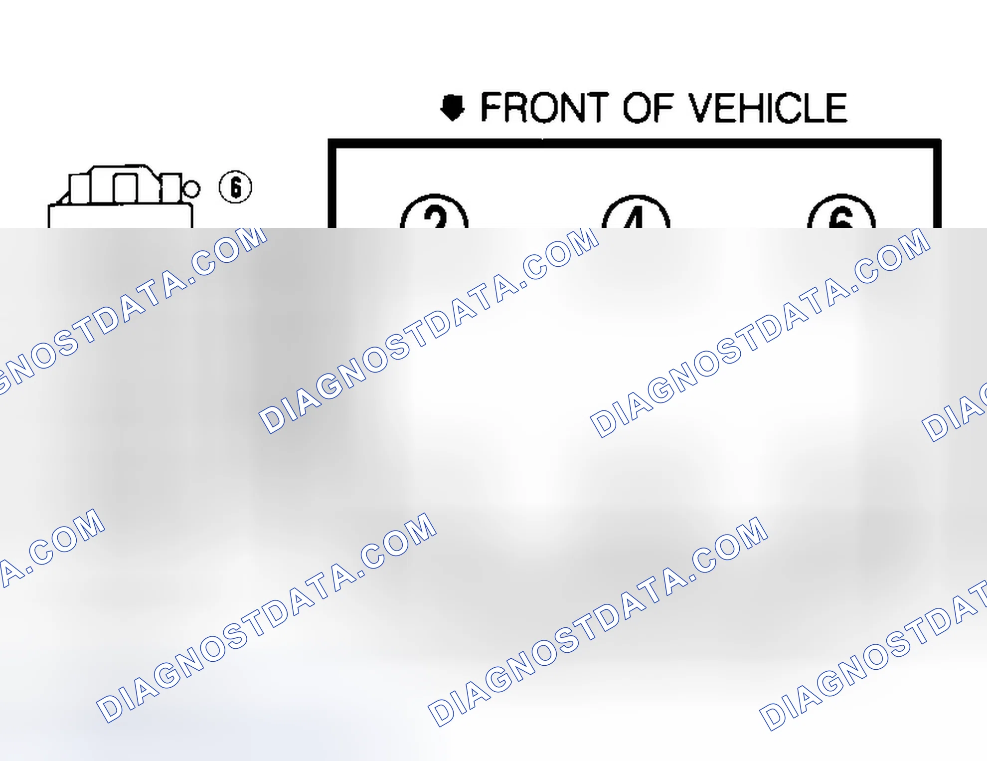 Scheme 4: Firing Order (3.8L - Except "F" Body)