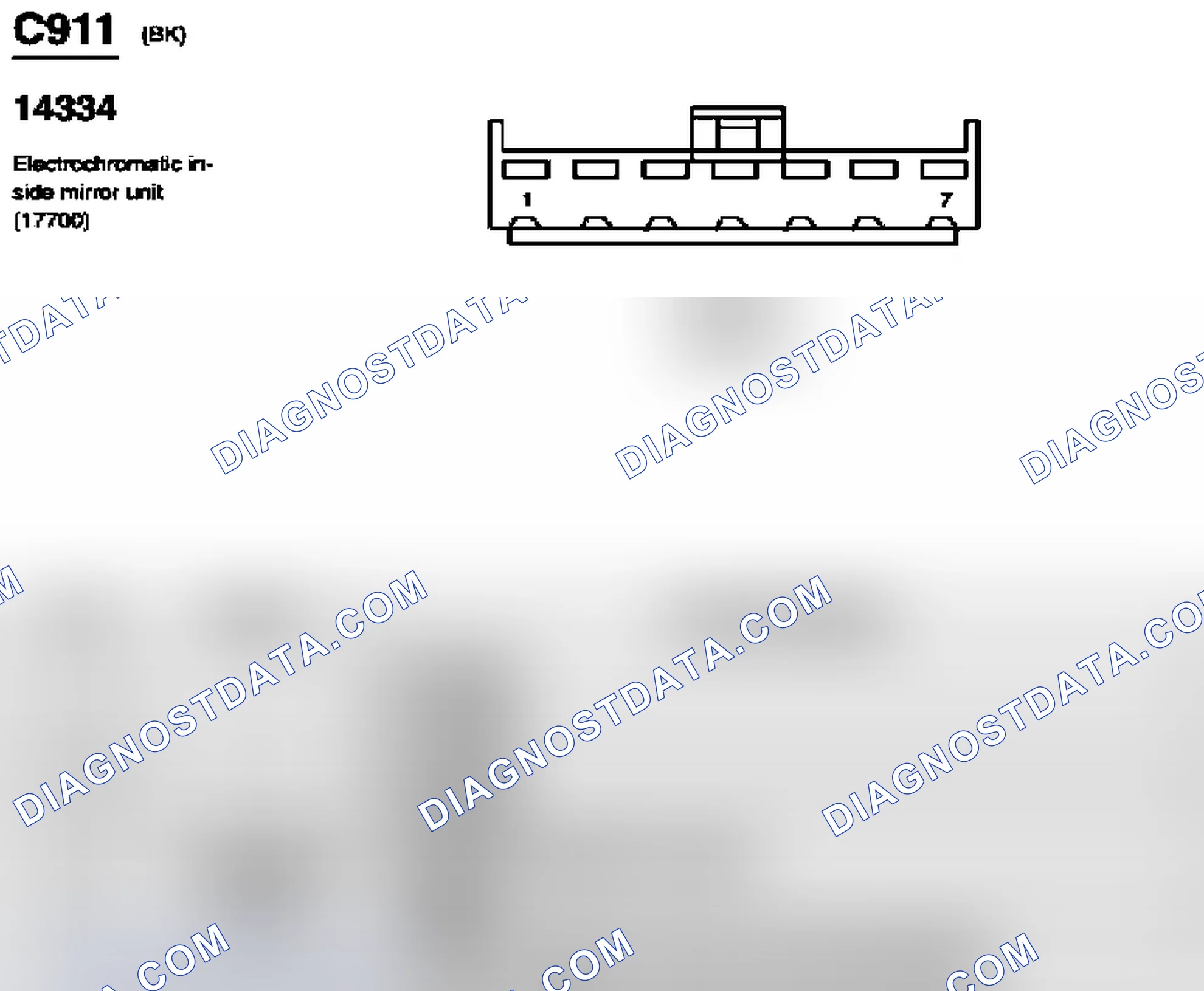 Scheme 218: Identifying Connectors C911, C915, C920 & C921a