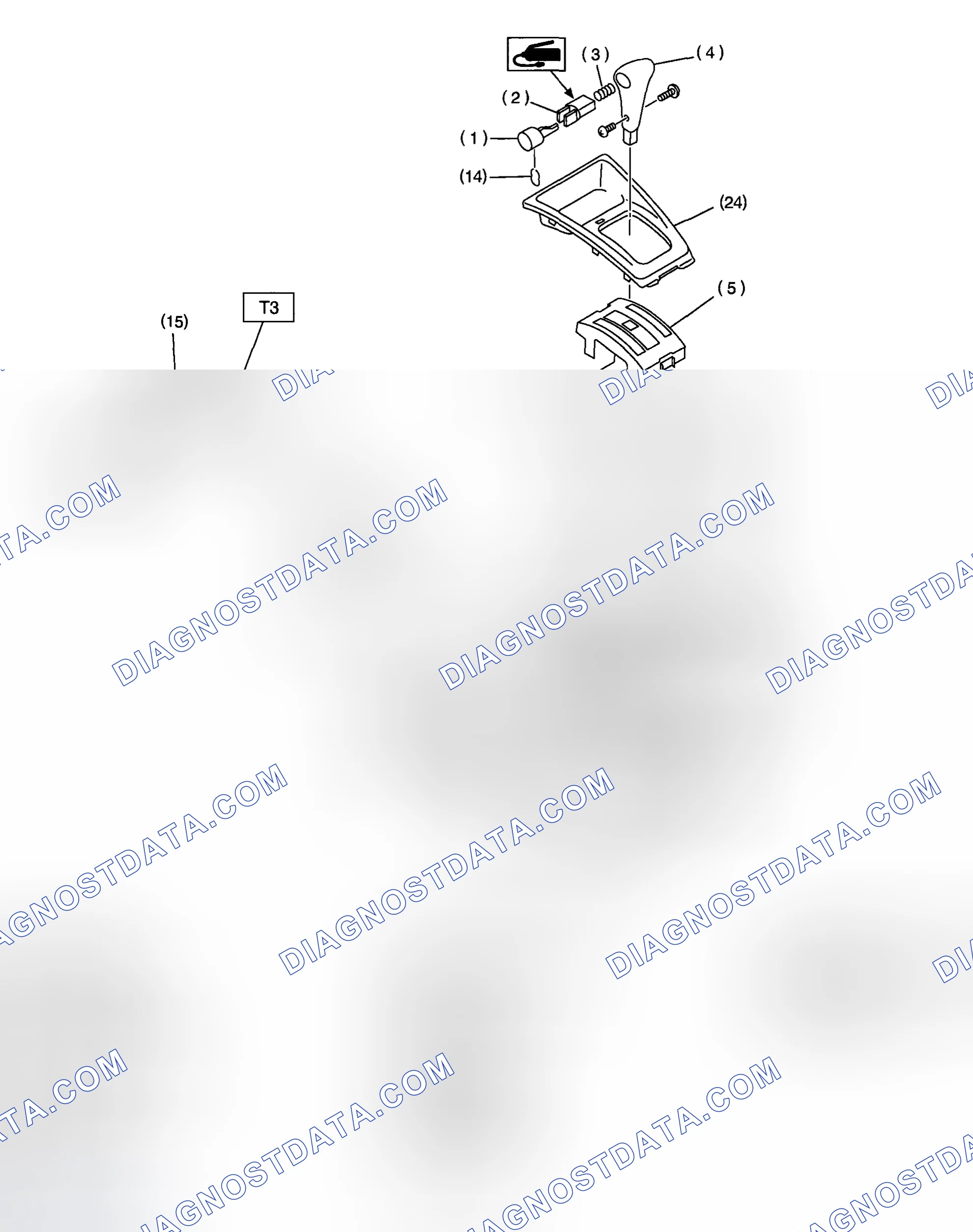 Scheme 660: Identifying Select Lever Components
