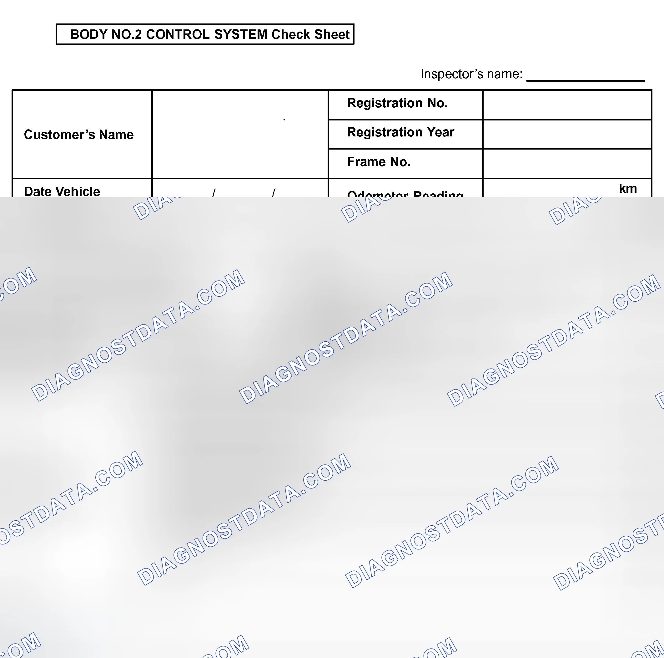 Scheme 29: CUSTOMER PROBLEM ANALYSIS CHECK