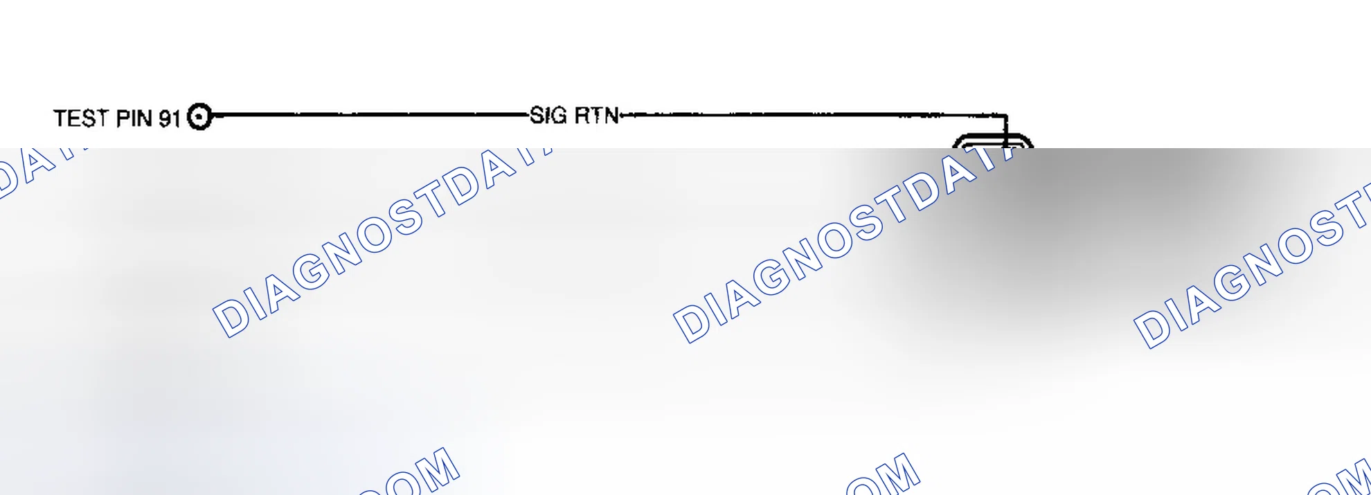 Scheme 446: ACP Sensor Test Circuit & Connector Terminals