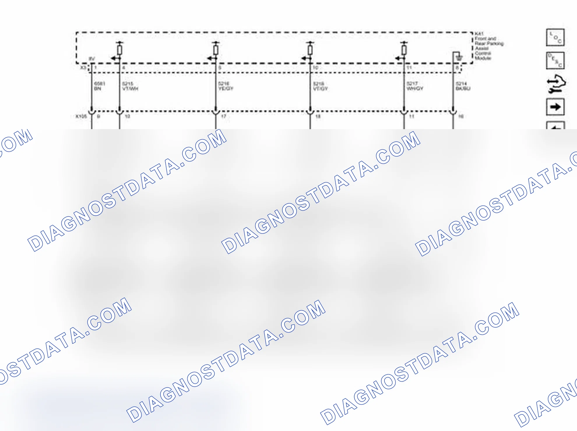 Scheme 3: Front Sensors (UD5)