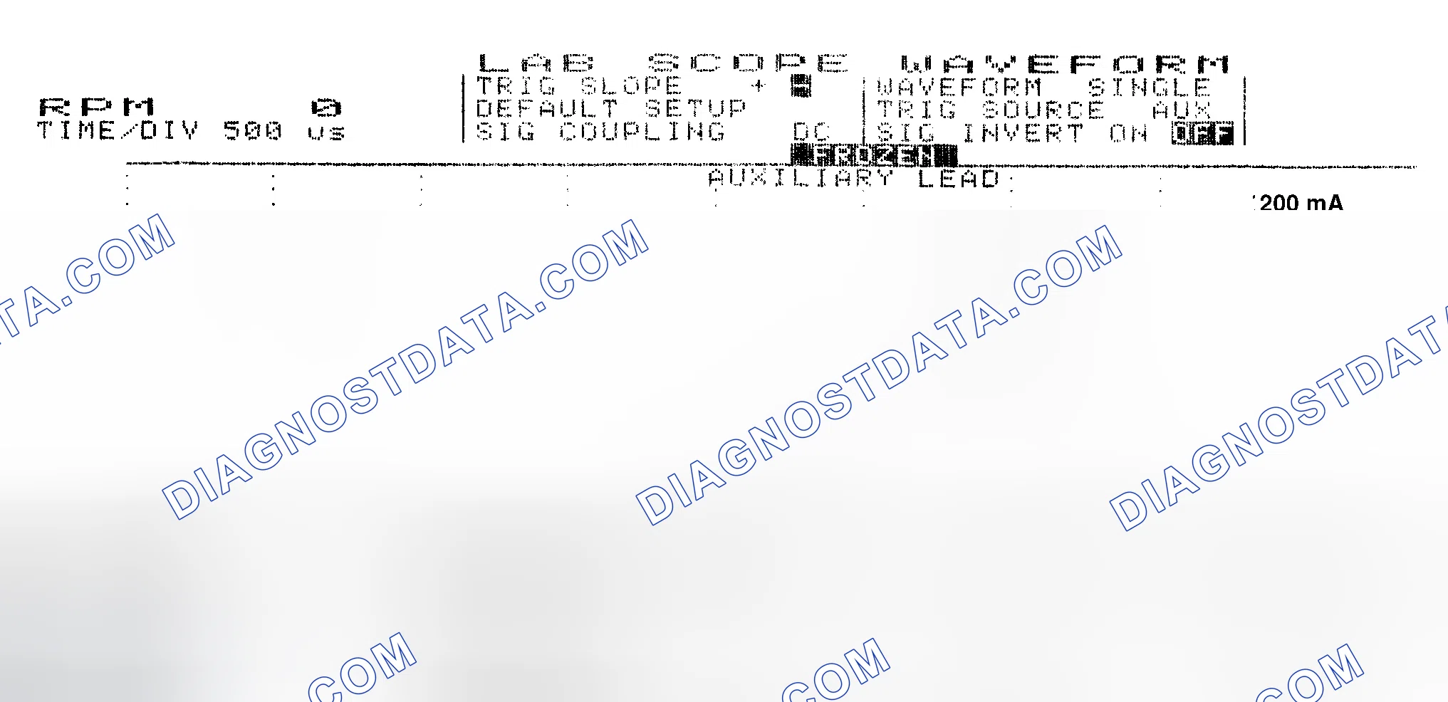 Scheme 17: Single Injector w/Normal Current Flow - Current Pattern