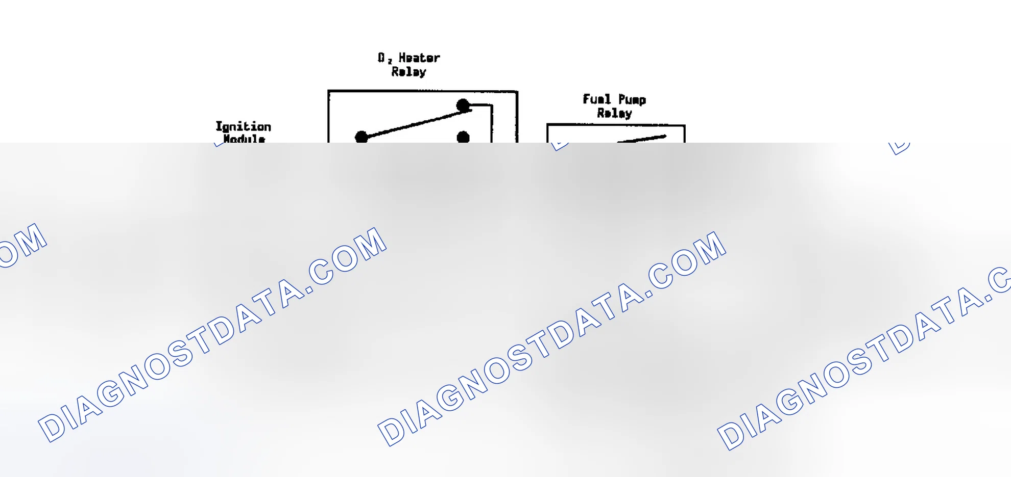 Scheme 99: Fault 1000: Circuit Diagram Ignition Circuit Low