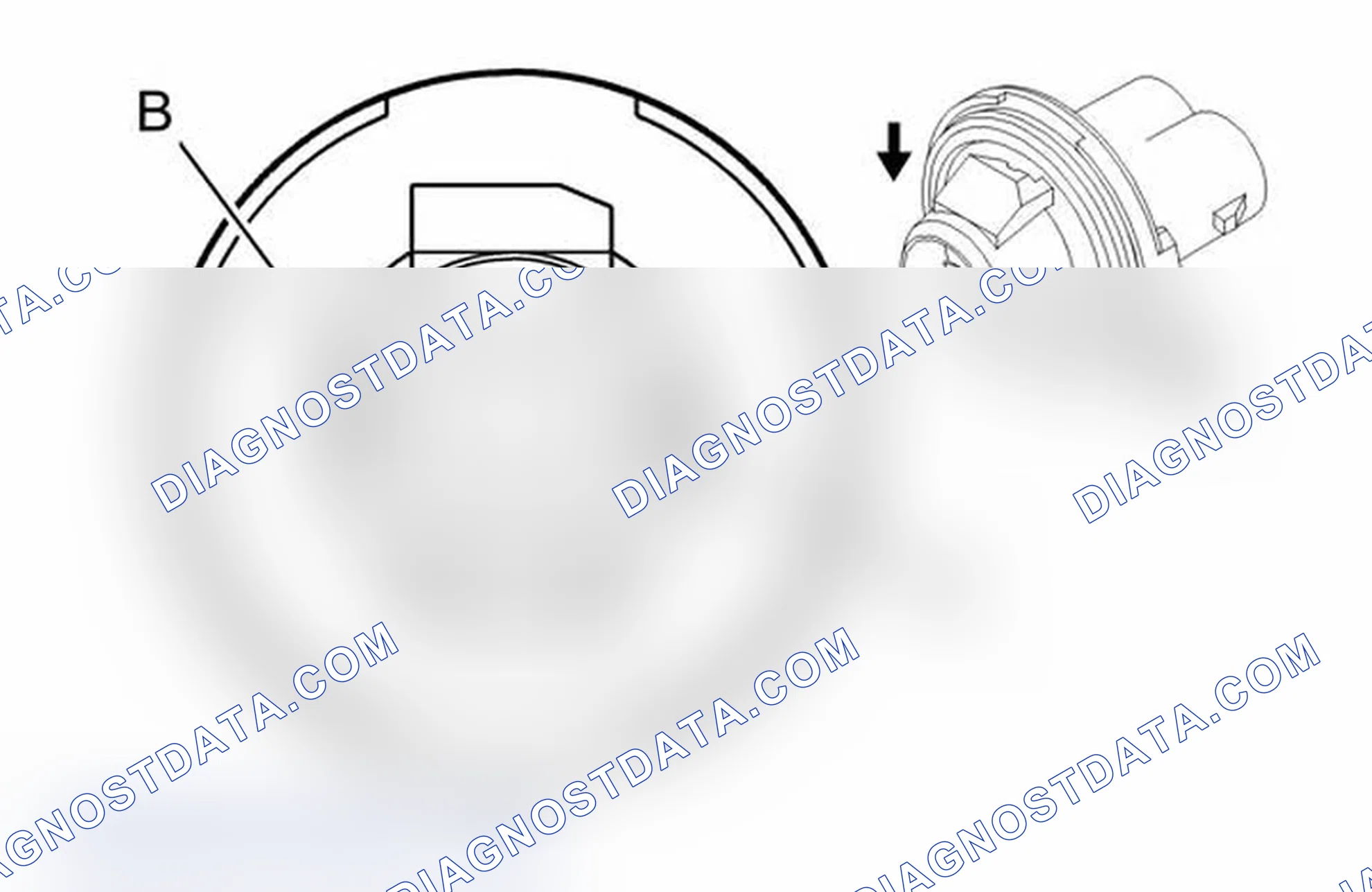 Scheme 57: License Lamp - Left