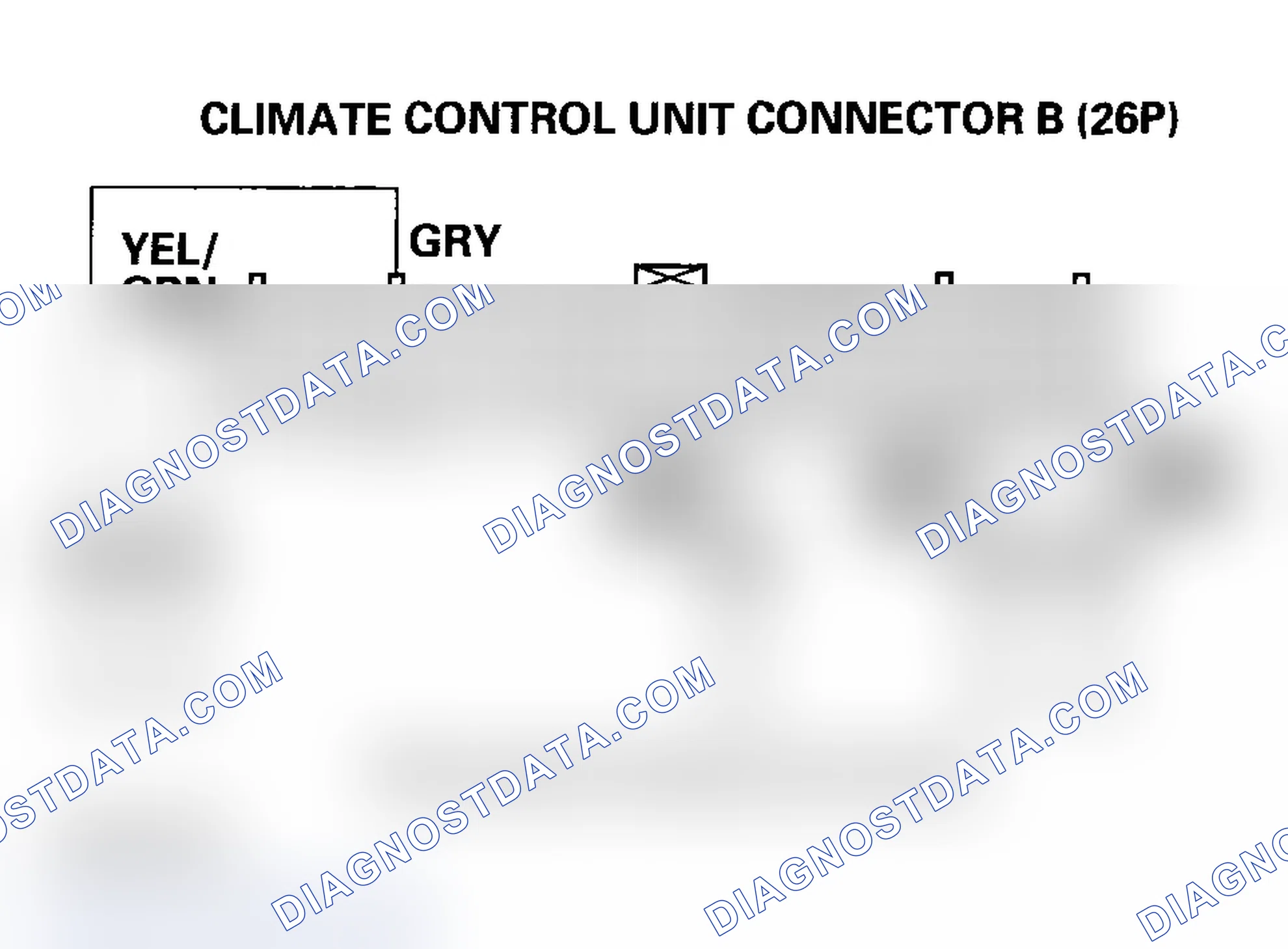 Scheme 31: DTC indicator J: A Short In The Air Mix Control Motor Circuit