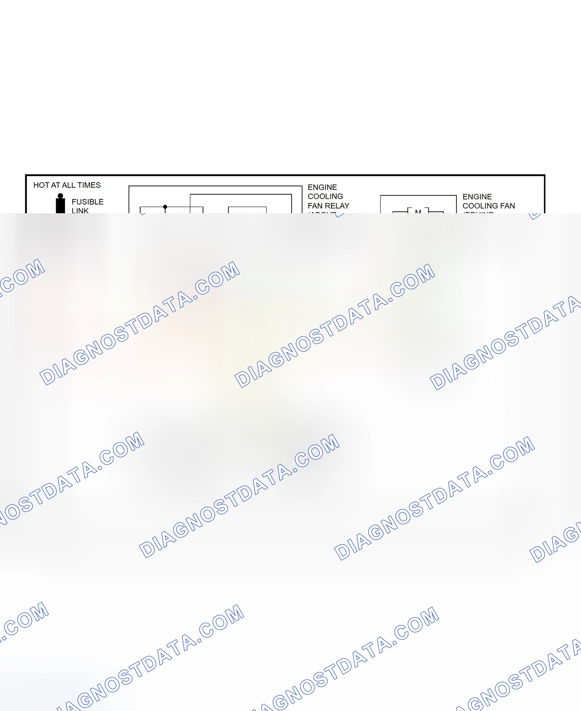Scheme 3: Electric Cooling Fan System Schematic (850)
