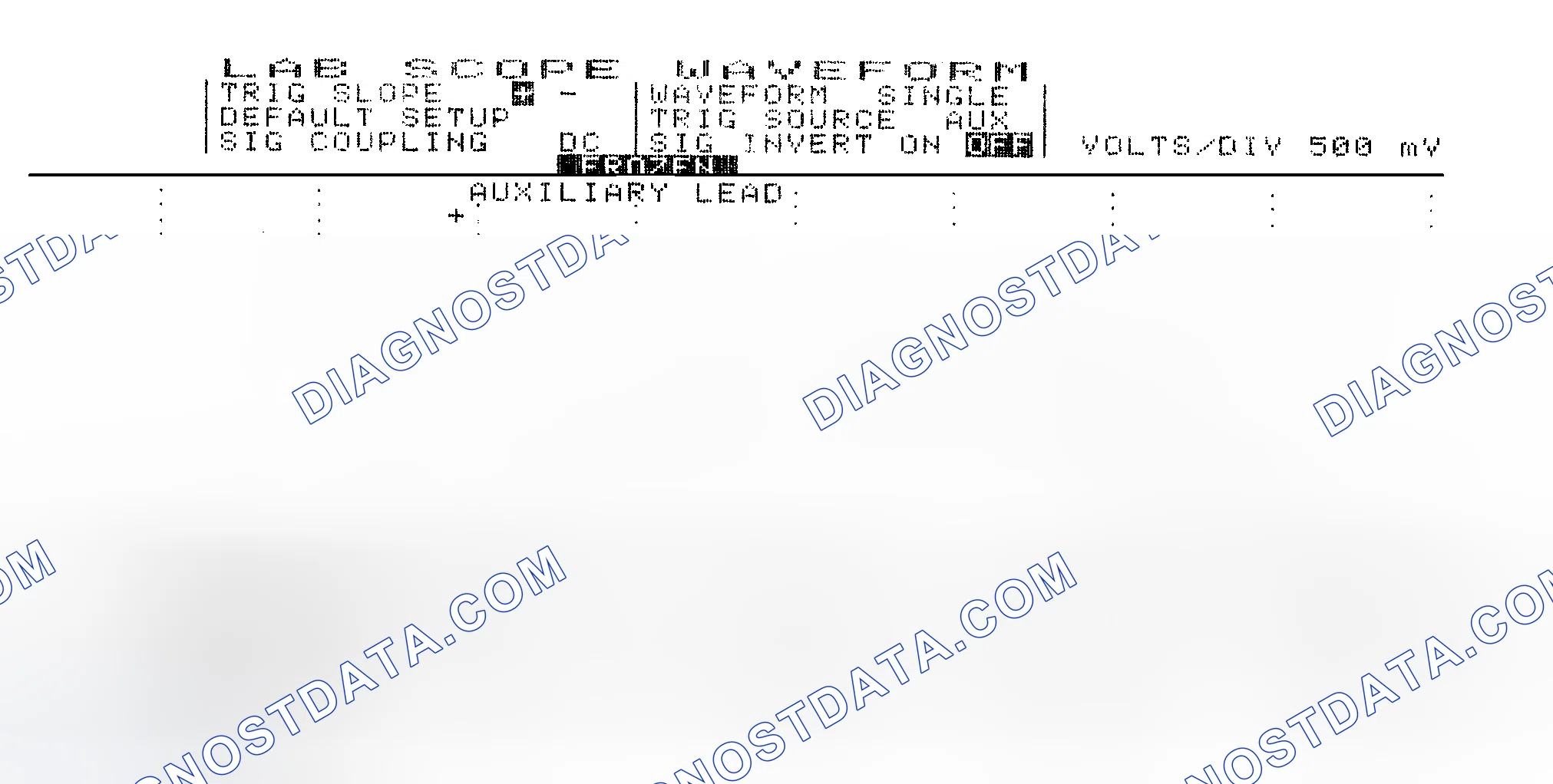 Scheme 14: Single Injector w/Excessive Current Flow - Current Pattern
