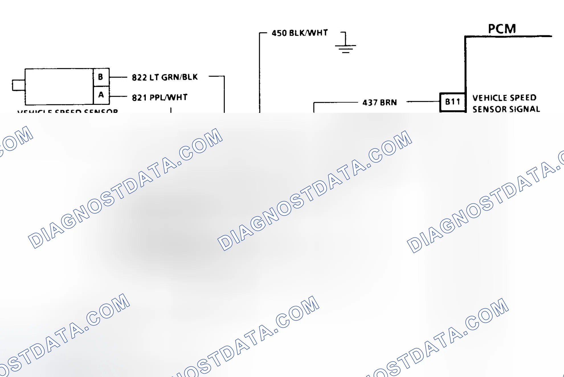 Scheme 41: Code 24 Schematic (C & K Series 2WD W/4L80-E Trans.) Vehicle Speed Sensor
