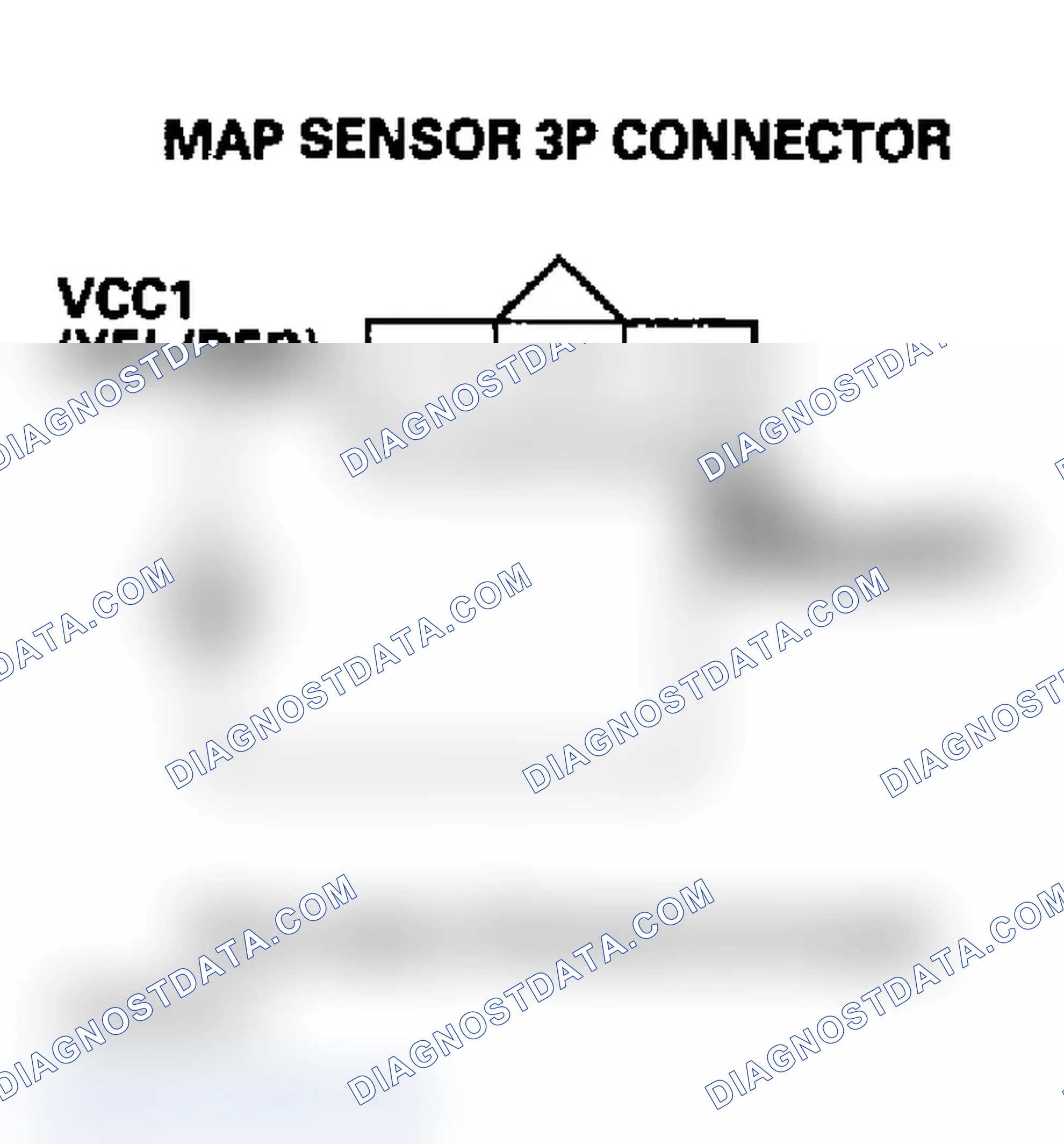 Scheme 7: DTC P0107: MAP Sensor Circuit Low Voltage (2002-2004 models)