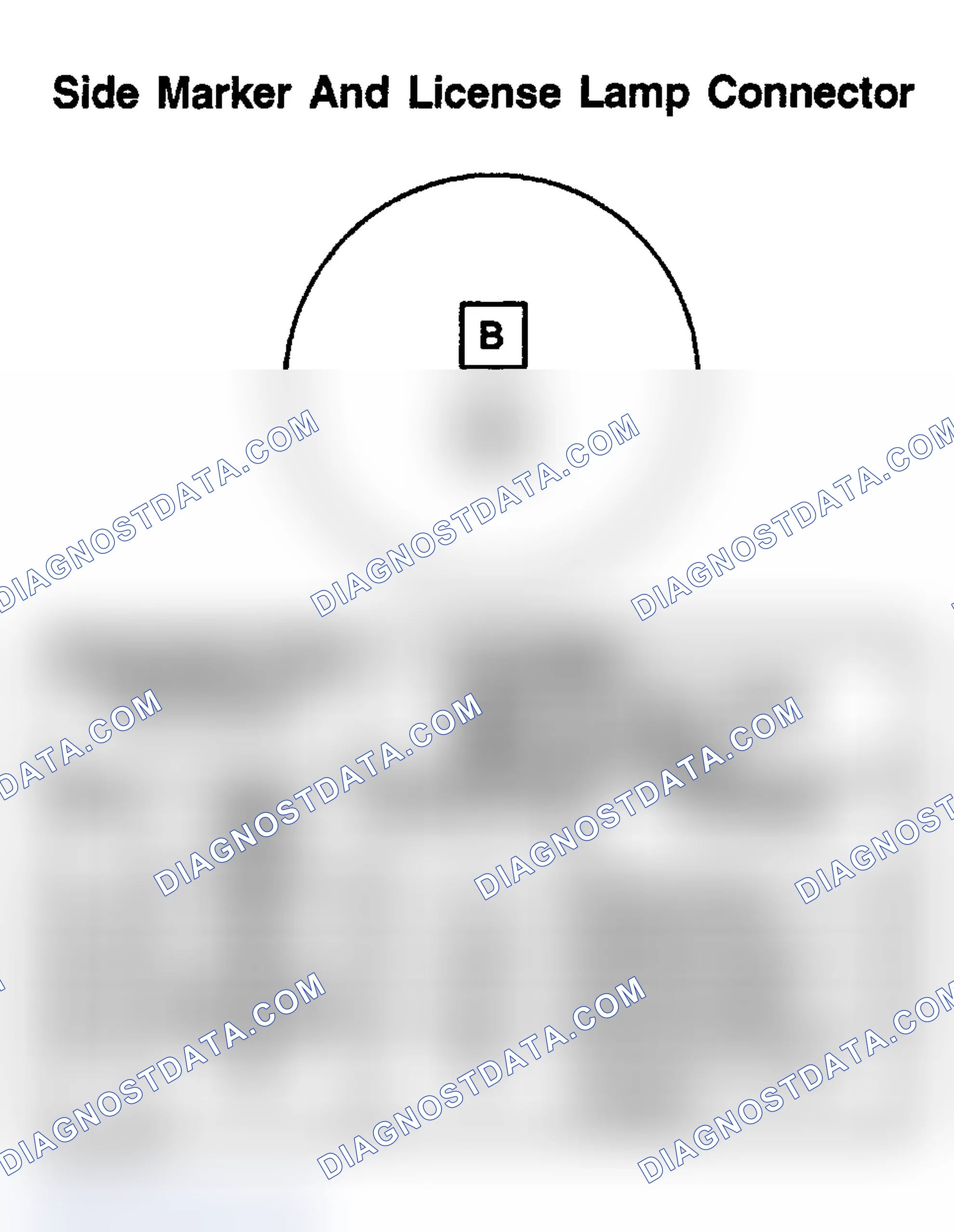 Scheme 245: SIDE MARKER & LICENSE LAMP