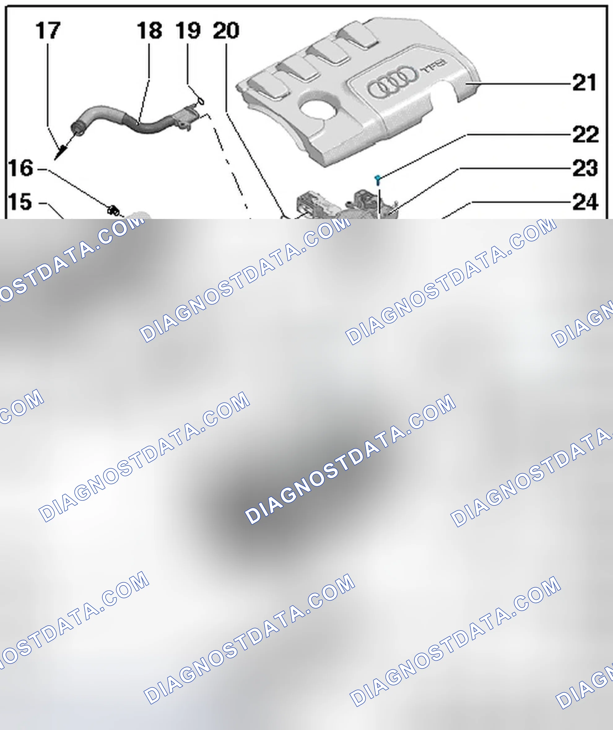 Scheme 105: CYLINDER HEAD OVERVIEW