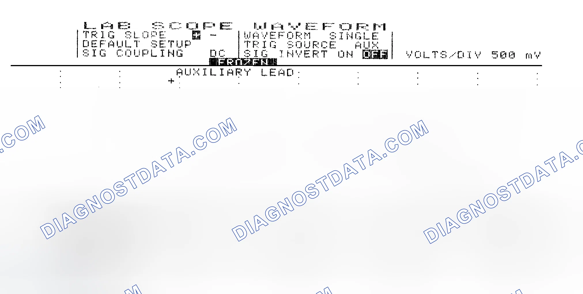 Scheme 14: Single Injector w/Excessive Current Flow - Current Pattern