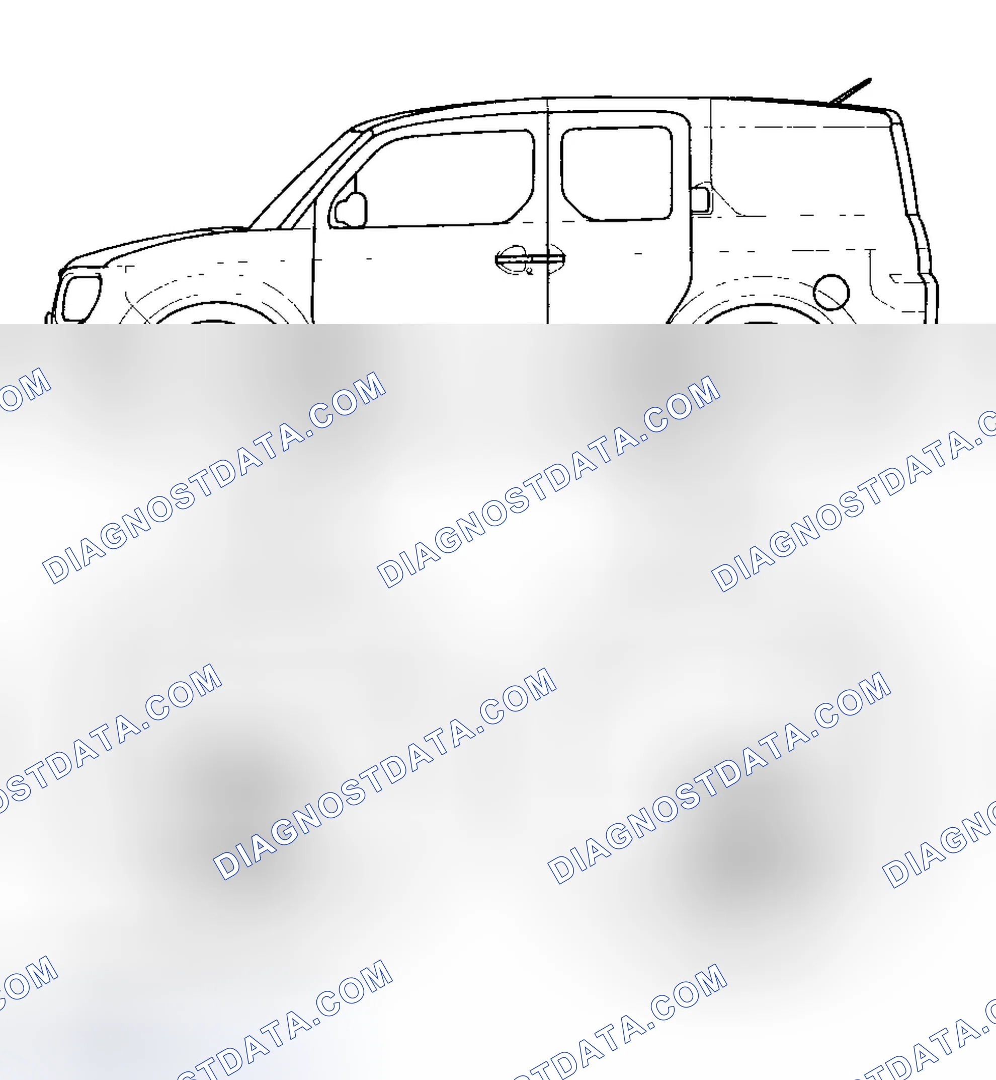 Scheme 66: Starting and accelerating in reverse gears (4WD mode)