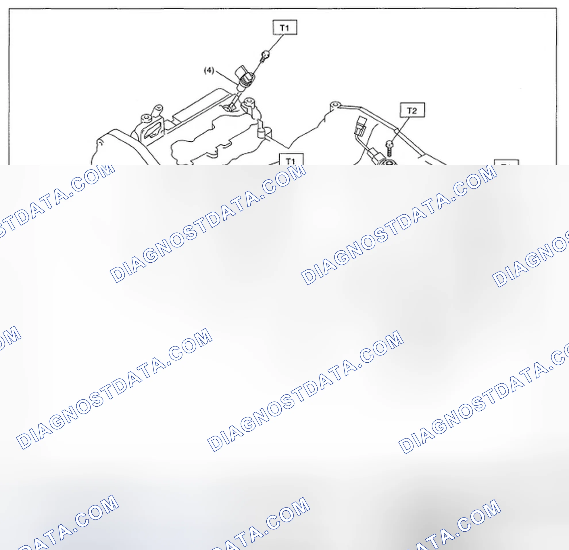Scheme 183: CRANKSHAFT POSITION, CAMSHAFT POSITION AND KNOCK SENSORS