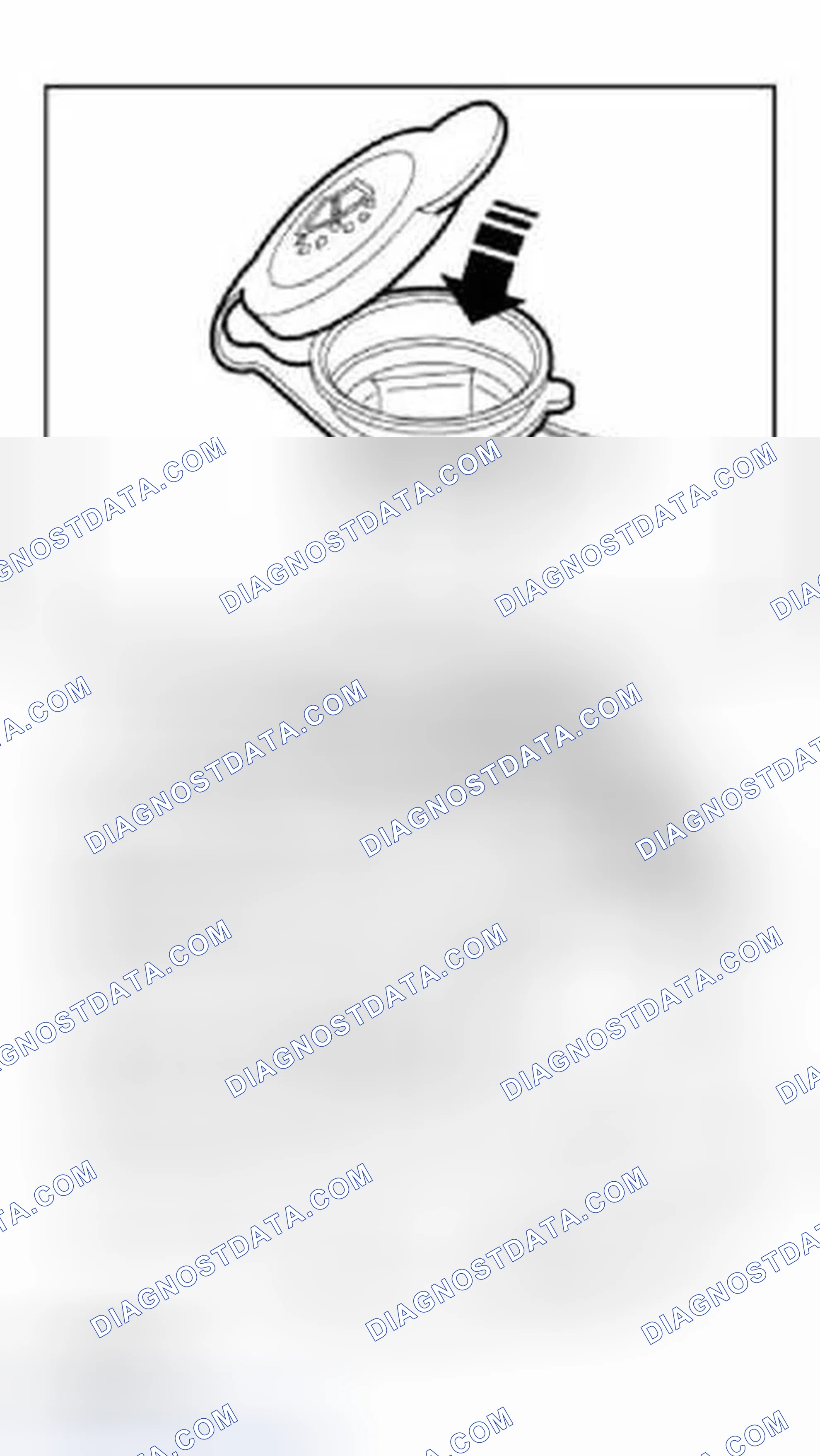 Scheme 15: Check/Top-up - Washer reservoir