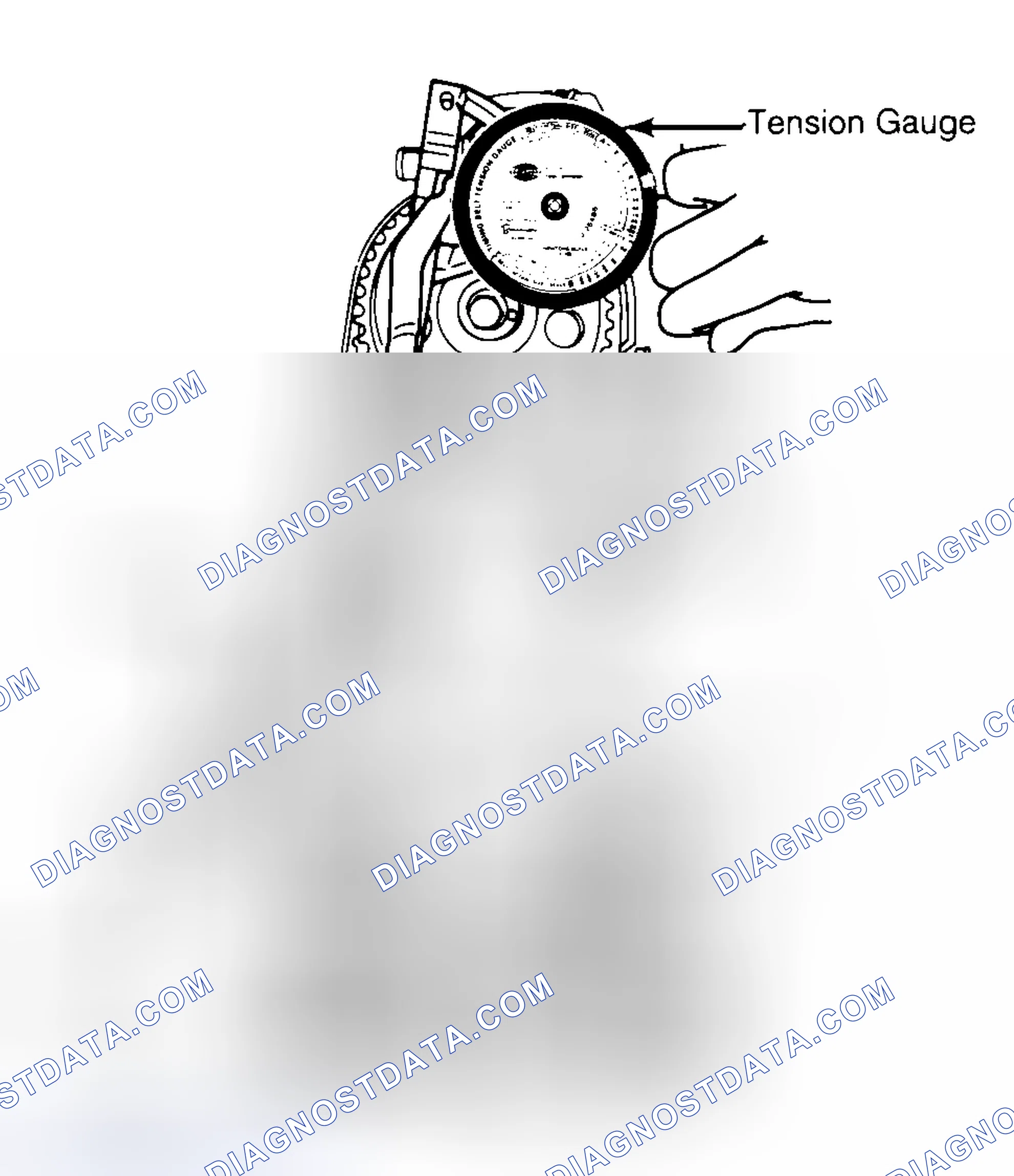 Scheme 3: Adjusting Typical Timing Belt Tension