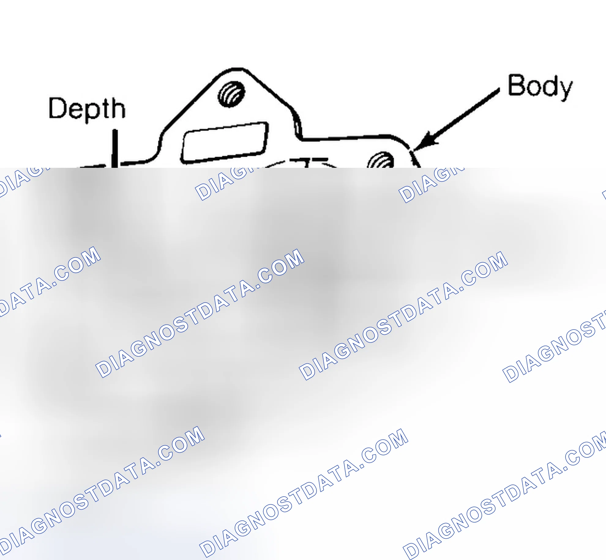 Scheme 35: Measuring Oil Pump Gear Cavity