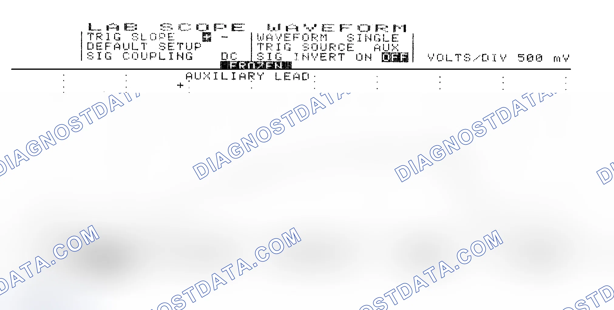Scheme 14: Single Injector w/Excessive Current Flow - Current Pattern