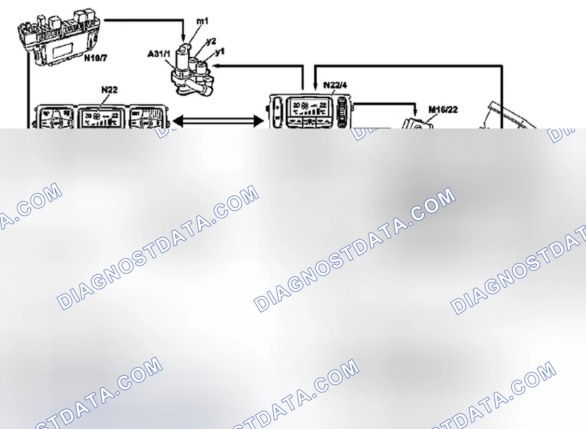 Fig. 61: Identifying Temperature Control Interlinkage Components