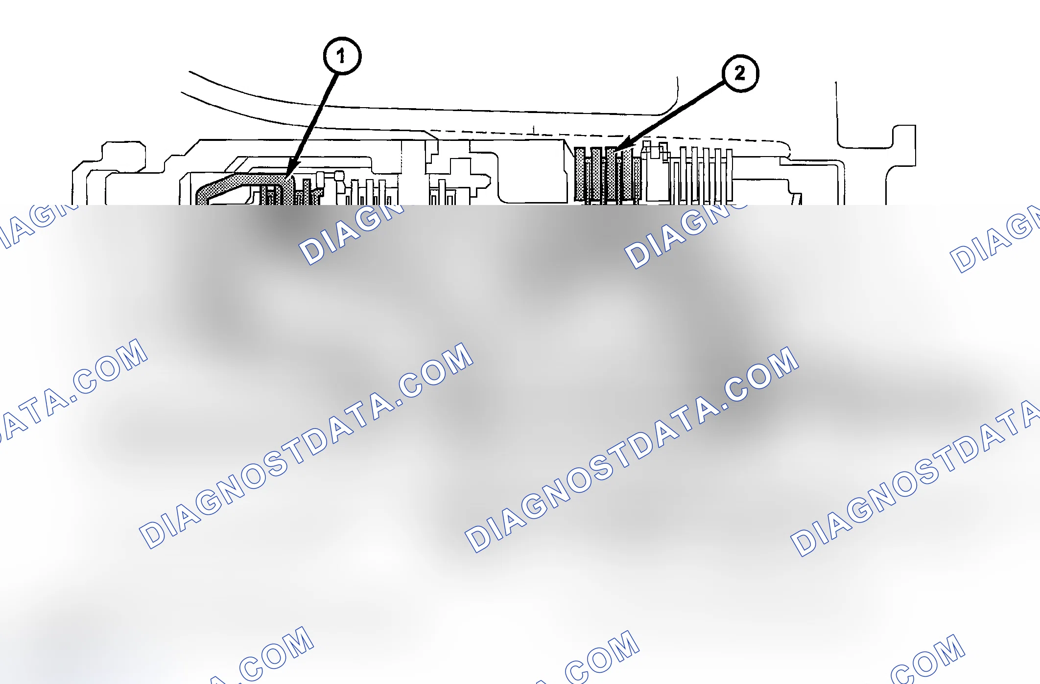 Scheme 705: SECOND GEAR POWERFLOW